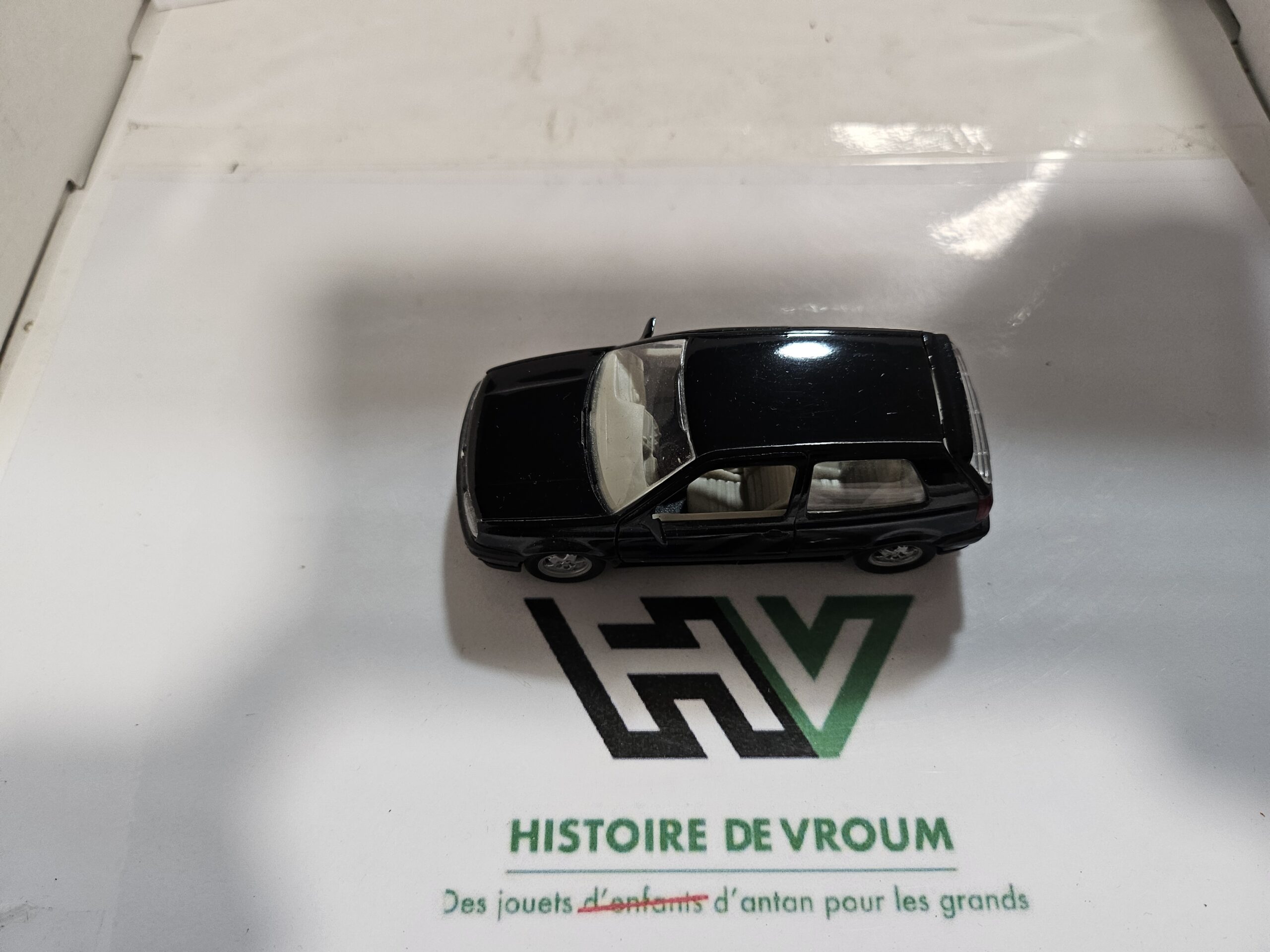 Rare Schabak 1/43 – Volkswagen Golf III VR6 Noire – Made in Germany avec Boîte (Réf 1005/1007) – Image 8