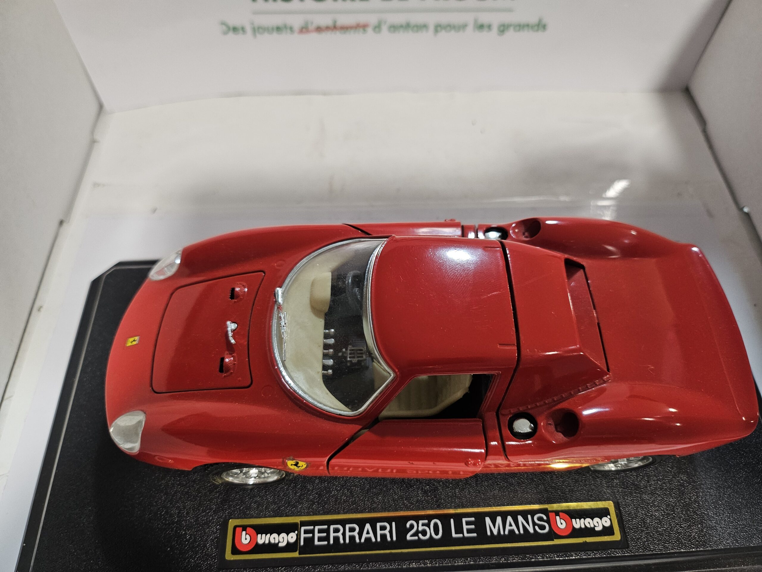 Bburago 1/24 – Ferrari 250 Le Mans (1965) – Réf. 0506 – Made in Italy avec Boîte – Image 2
