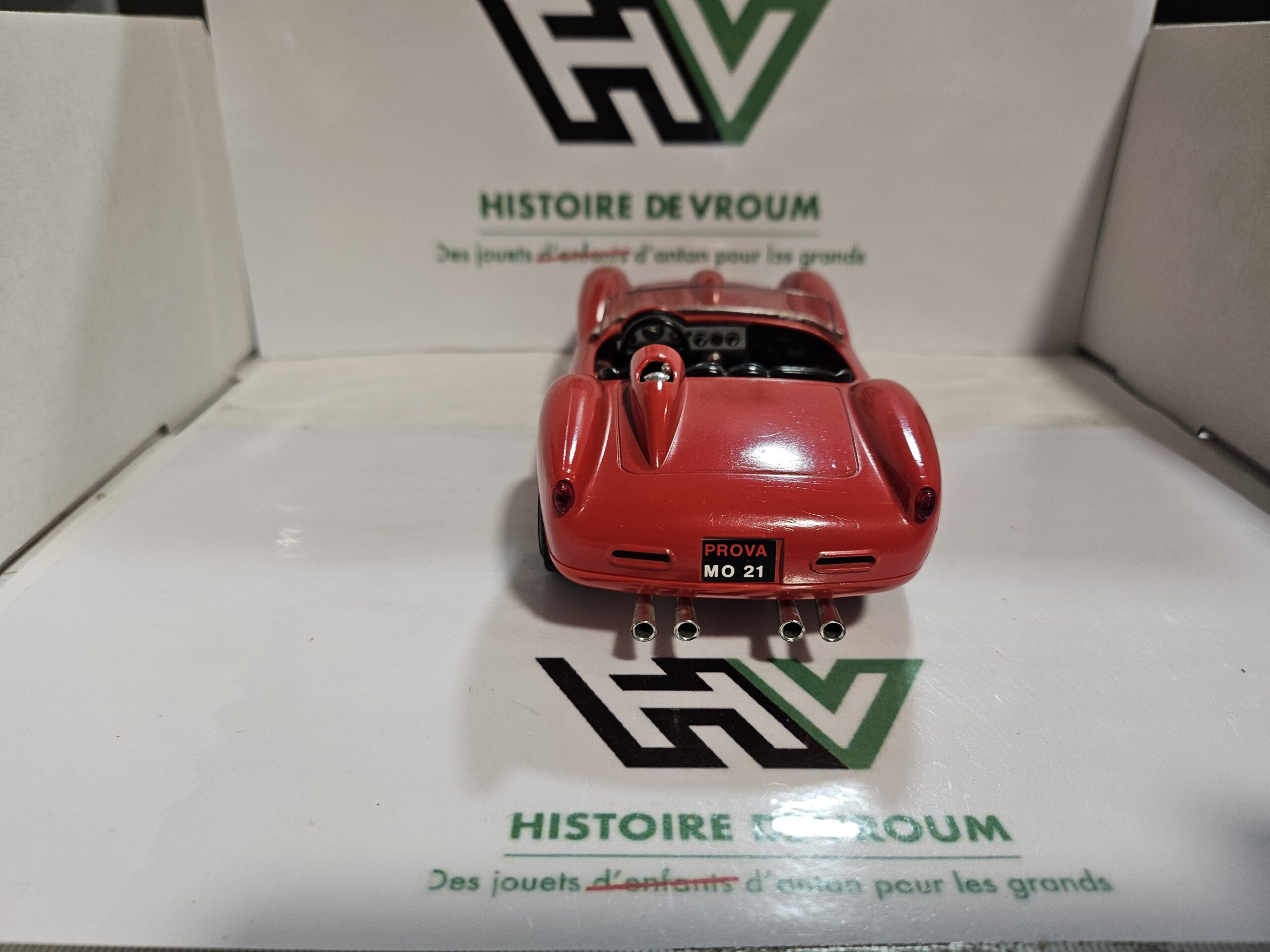 Bburago 1/24 – Ferrari 250 Testa Rossa – Réf. 1507 – Made in Italy (Sans boîte) – Image 4
