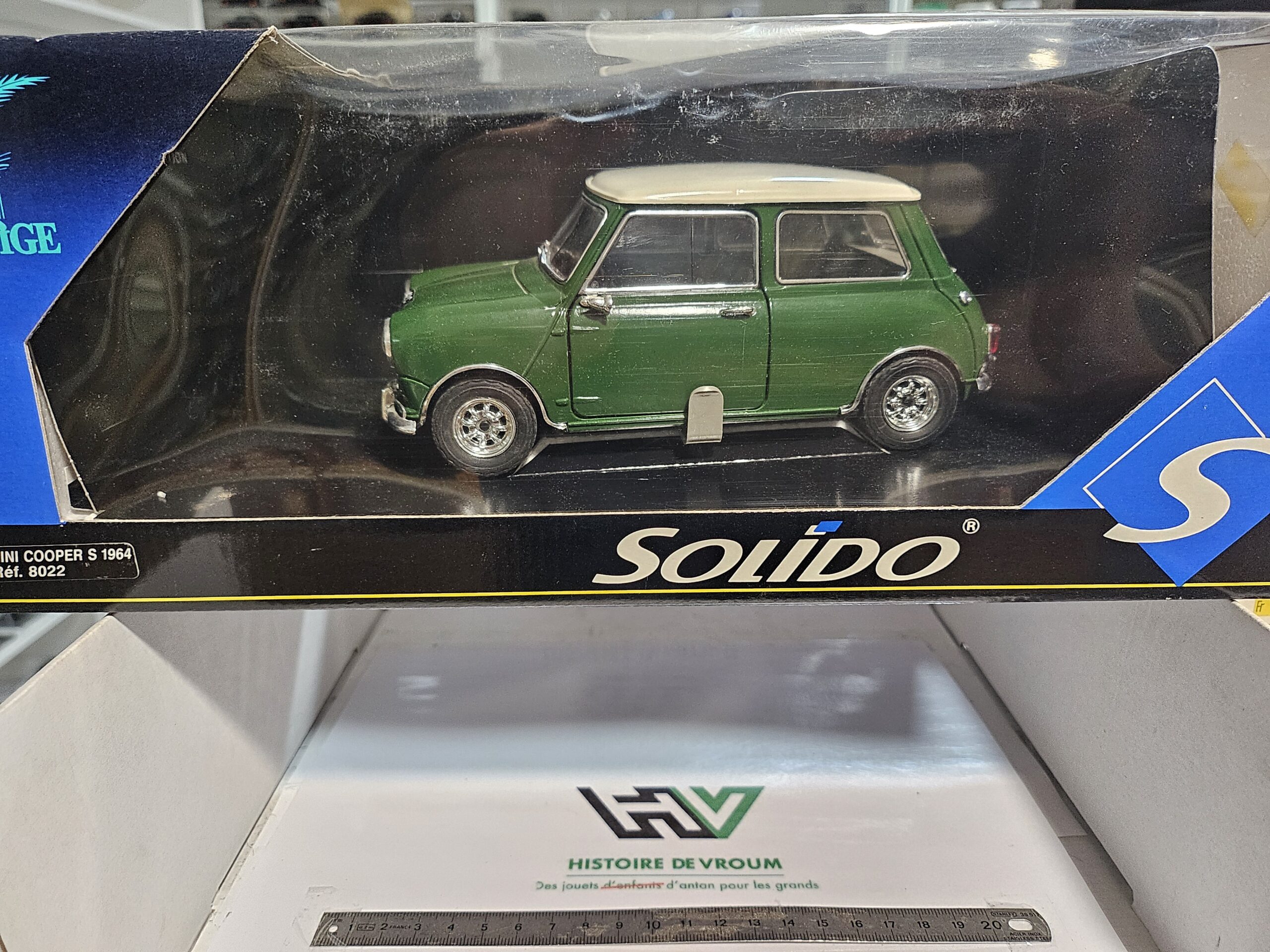 Solido Prestige 1/16 – Mini Cooper S 1964 (Réf. 8022) Made in France - Boîte d'origine