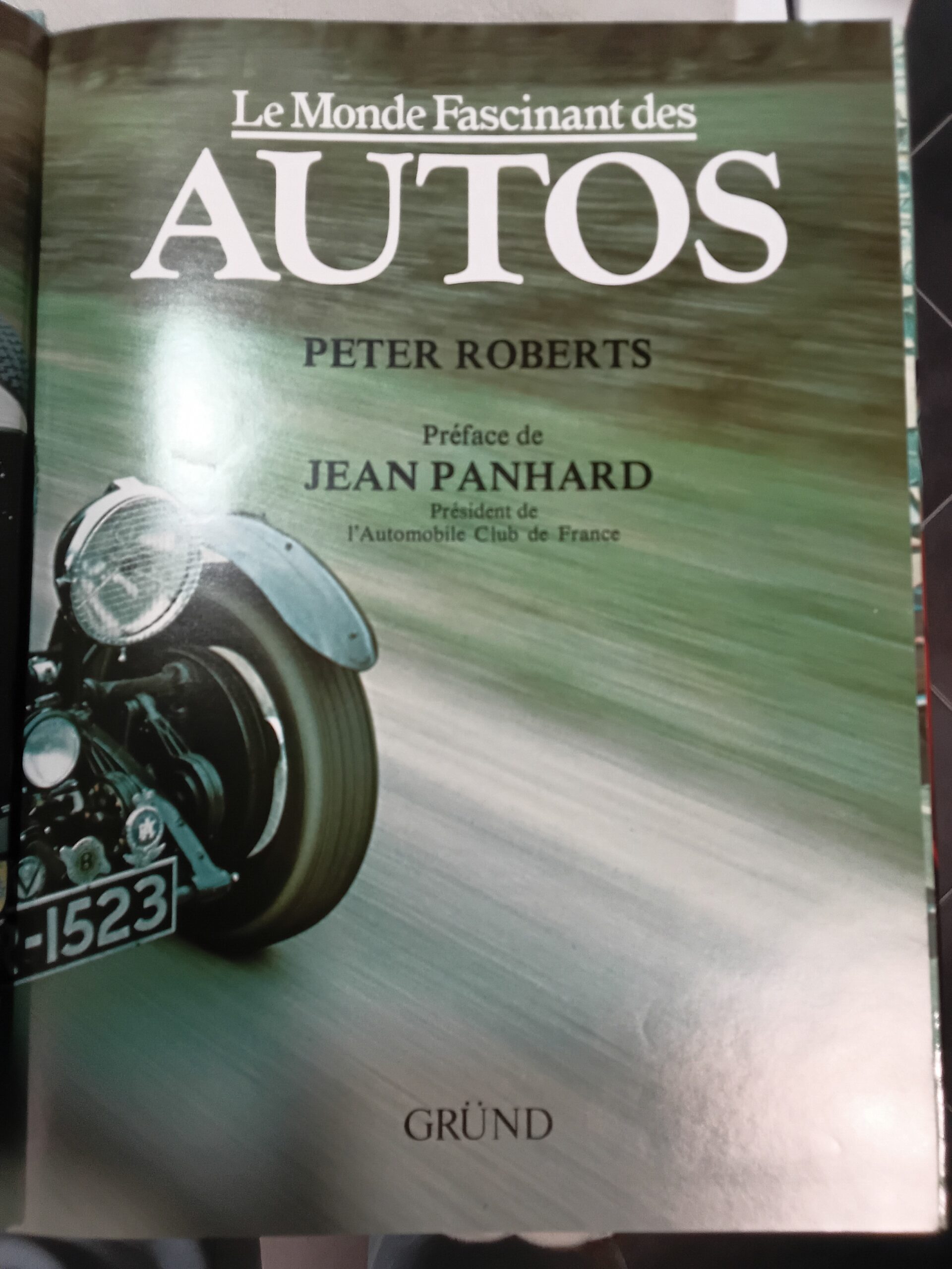 Livre Vintage « Le Monde Fascinant des AUTOS » par Peter Roberts (Éditions Gründ) – Image 6