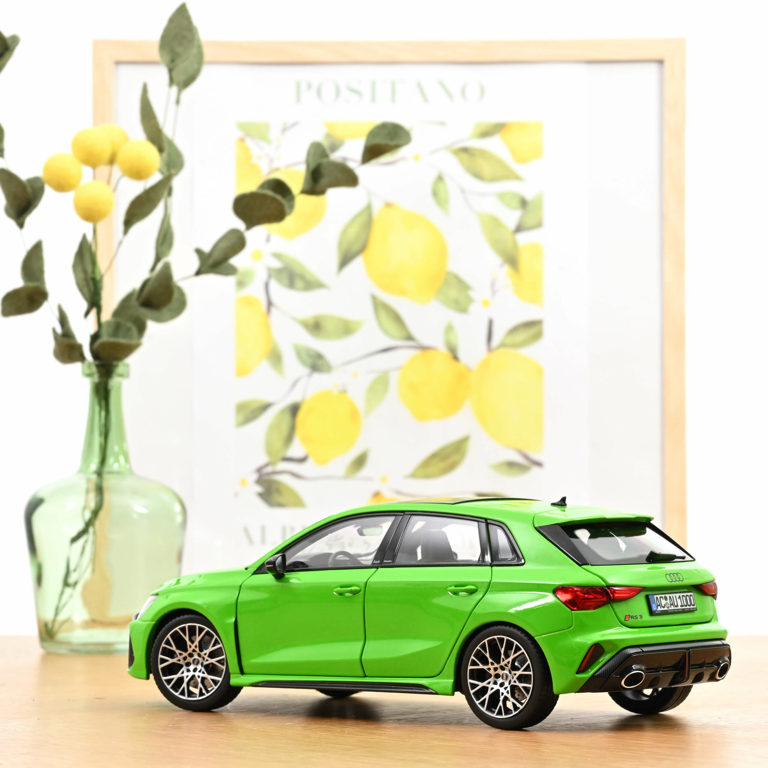 Voiture Miniature Norev 1/18 — Audi RS 3 Sportback 2025 Vert Kyalami — Réf. 188390 – Image 8