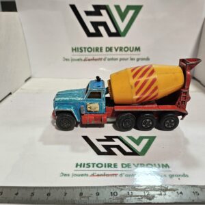 Vintage Matchbox Super Kings K-6 Camion Bétonnière GMC 1970 Made in England