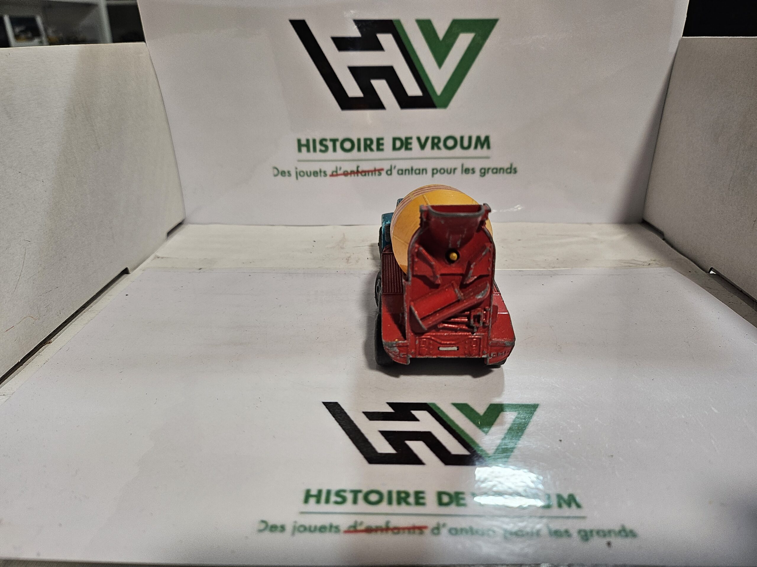 Vintage Matchbox Super Kings K-6 Camion Bétonnière GMC 1970 Made in England – Image 6