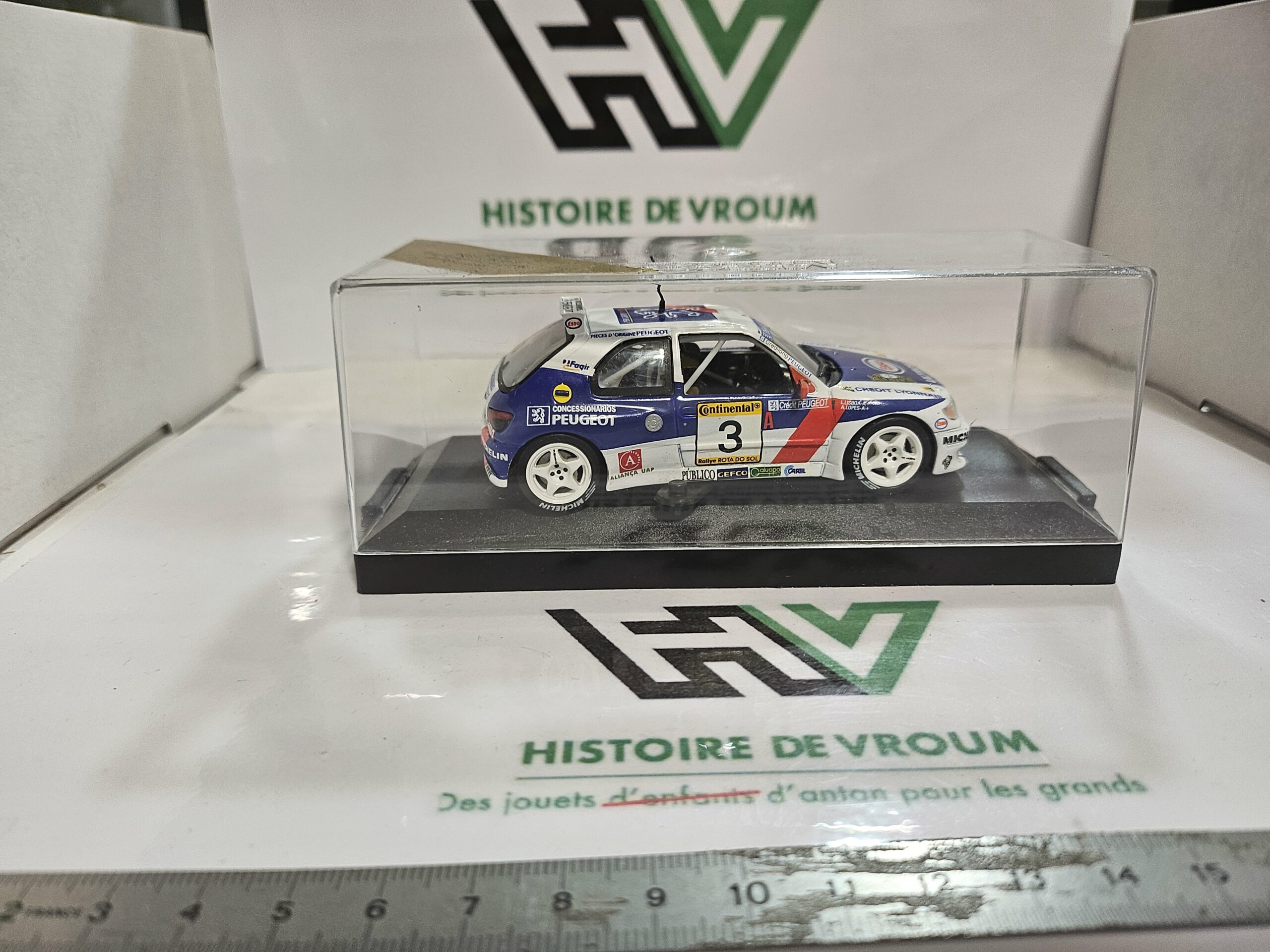 Peugeot 306 Maxi #3 Winner Rallye Rota do Sol 1996 - Vitesse 1/43 (Réf. L197) – Image 6