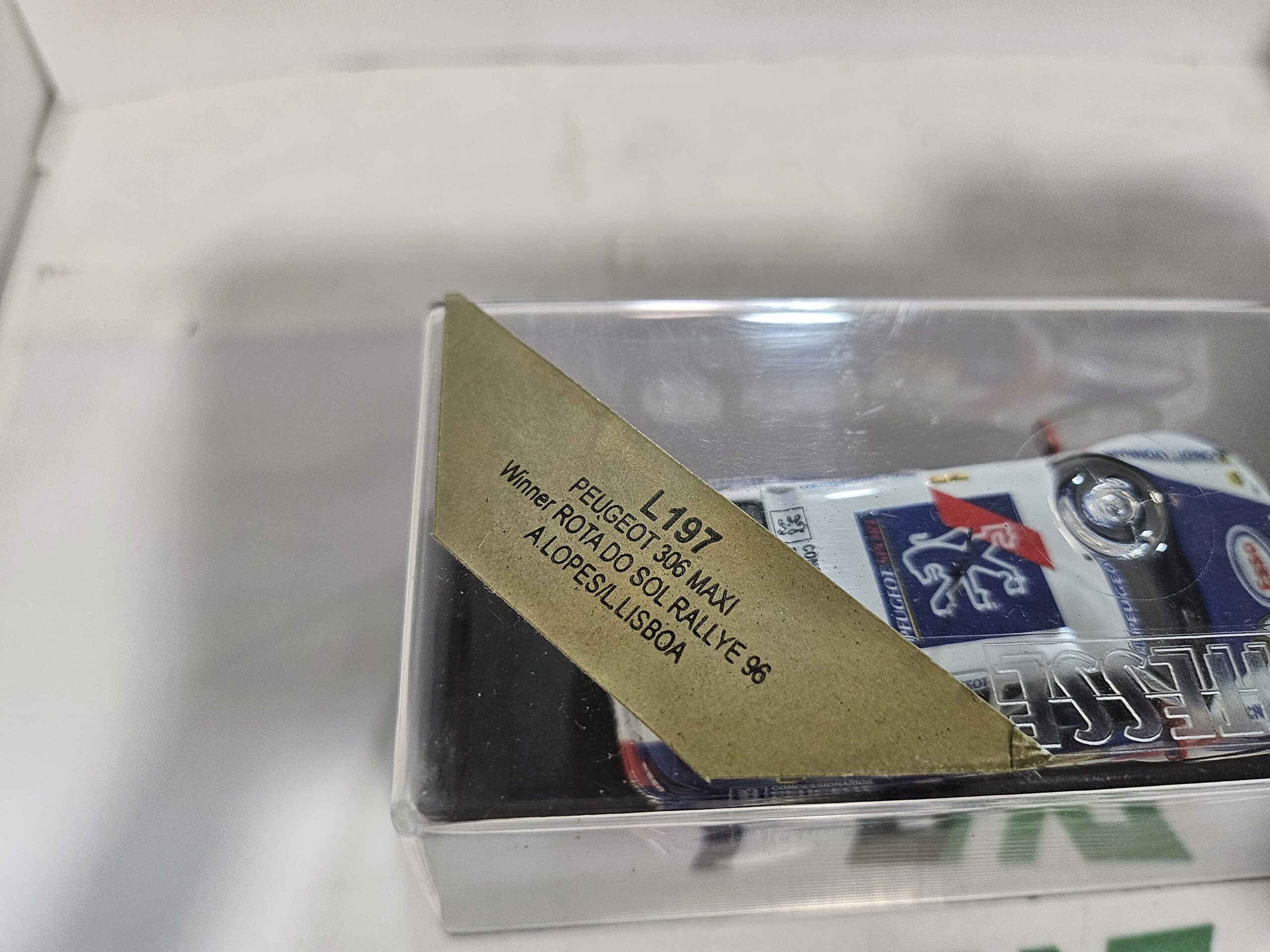 Peugeot 306 Maxi #3 Winner Rallye Rota do Sol 1996 - Vitesse 1/43 (Réf. L197) – Image 8