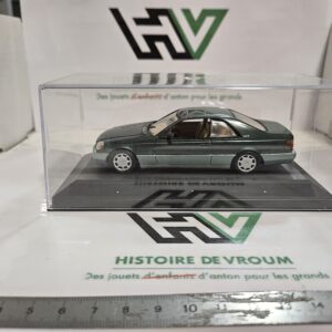 Mercedes-Benz 600 SEC V12 C140 1/43 Minichamps - Vert métallisé