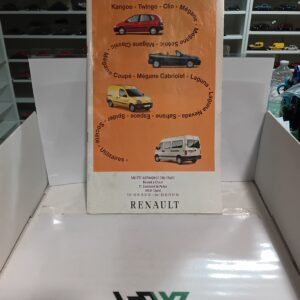 Catalogue Original Gamme Renault 1998 - Concession Renault Cholet (Spider, Espace III, Mégane)