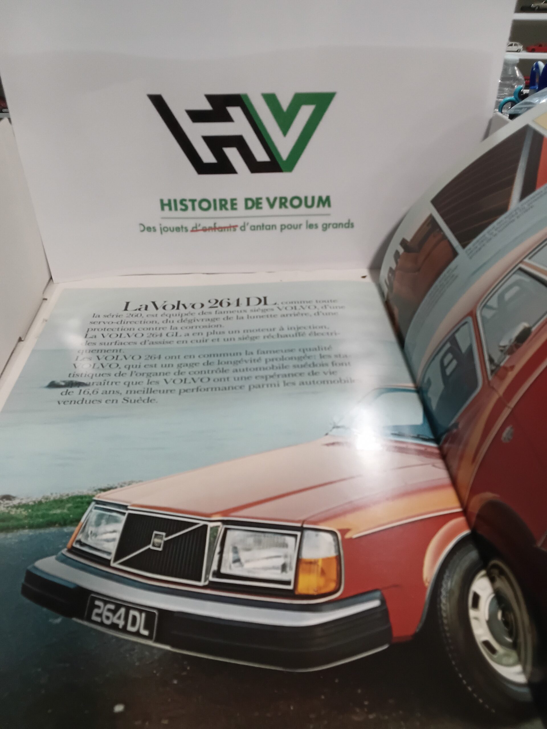 Rare Catalogue Original Volvo 264 V6 (264 DL, GL, GLE) - Années 70 / Prestige Suédois – Image 4