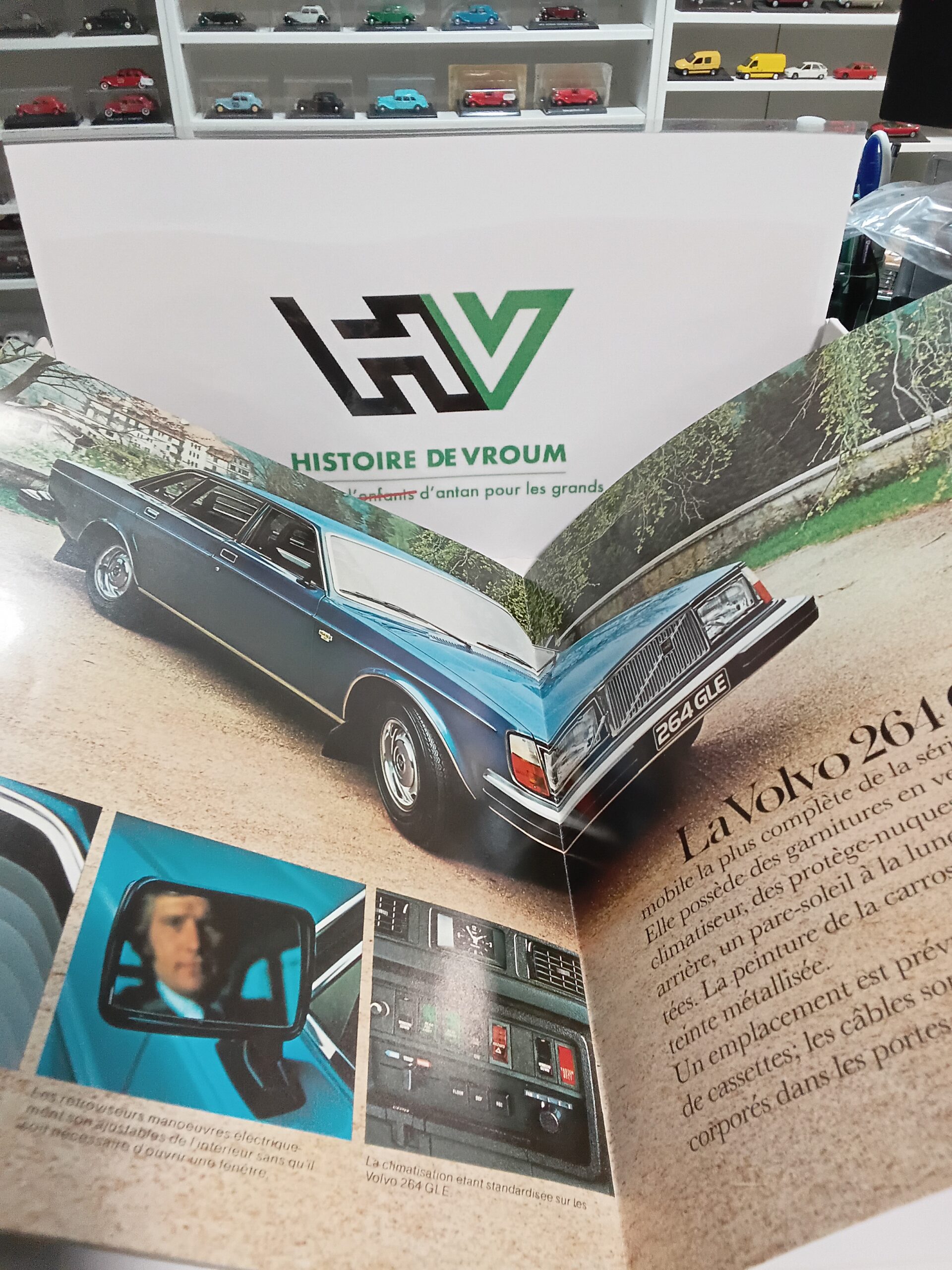 Rare Catalogue Original Volvo 264 V6 (264 DL, GL, GLE) - Années 70 / Prestige Suédois – Image 5