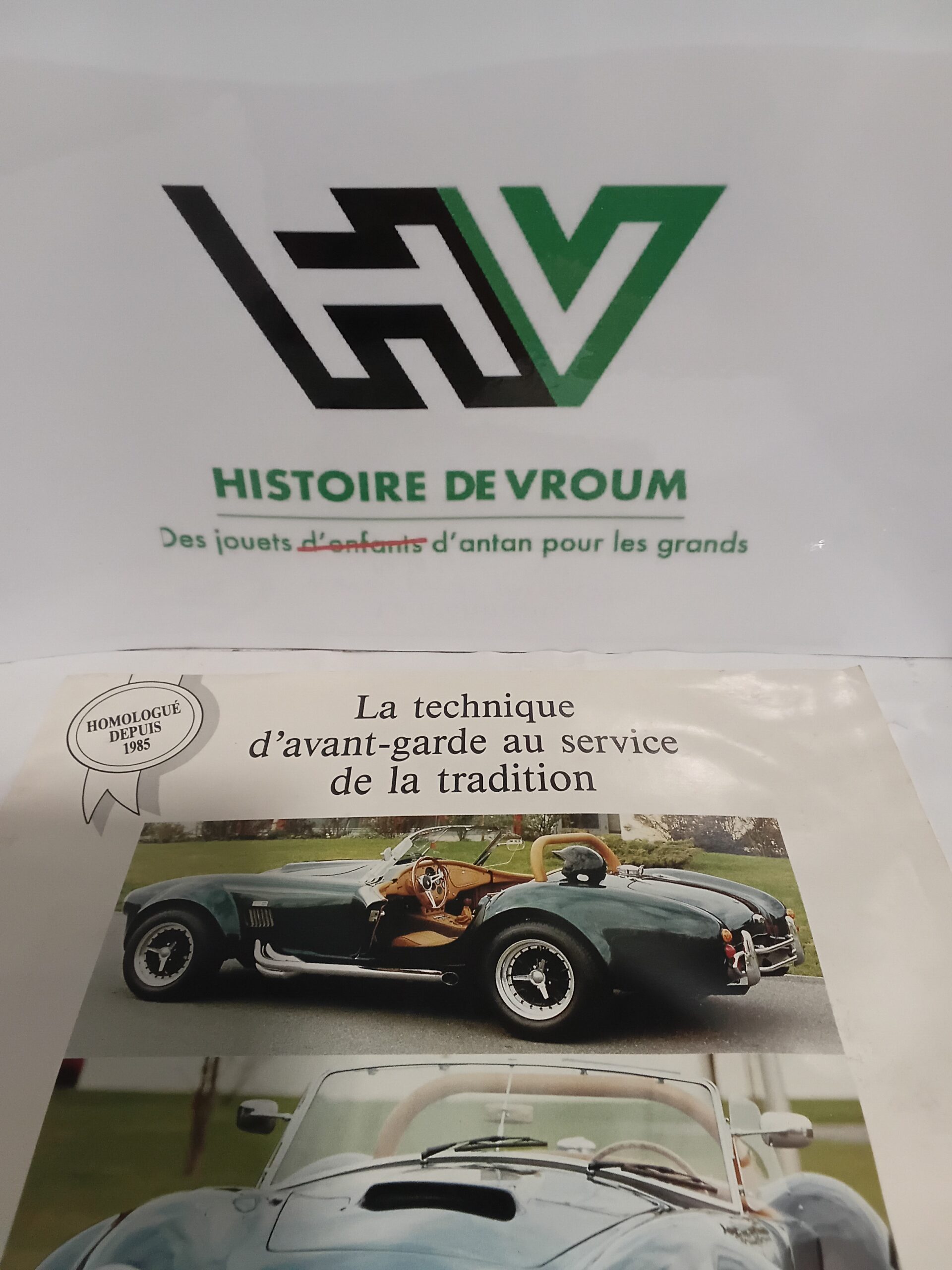 RARE Document Commercial PGO C427 V8 (Réplique AC Cobra) - PGO Le Creusot + Fiche Kit – Image 4