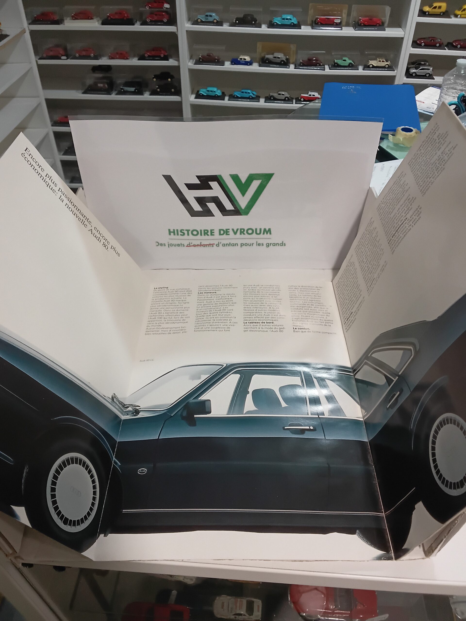 Rare Catalogue Original Audi 80 Année 1985 (GTE, CD, CC) - Dépliant & Nuancier Couleurs – Image 4