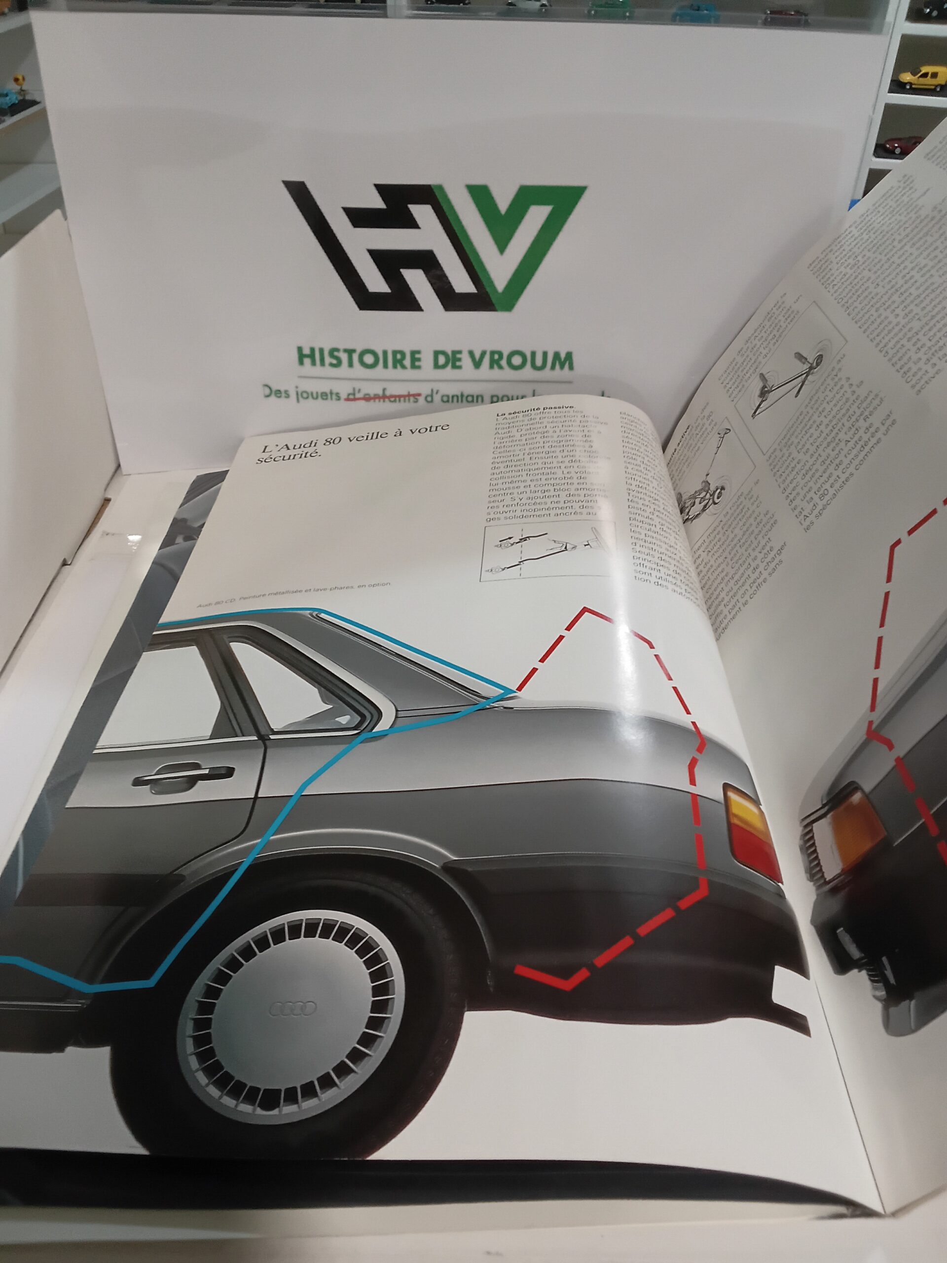 Rare Catalogue Original Audi 80 Année 1985 (GTE, CD, CC) - Dépliant & Nuancier Couleurs – Image 5