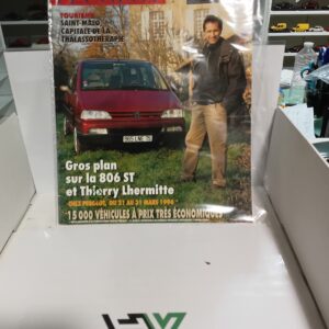 Revue Auto Peugeot N°10 Mars 1996 - Thierry Lhermitte & 806 ST, Essai 406, 605 - Réseau Cholet