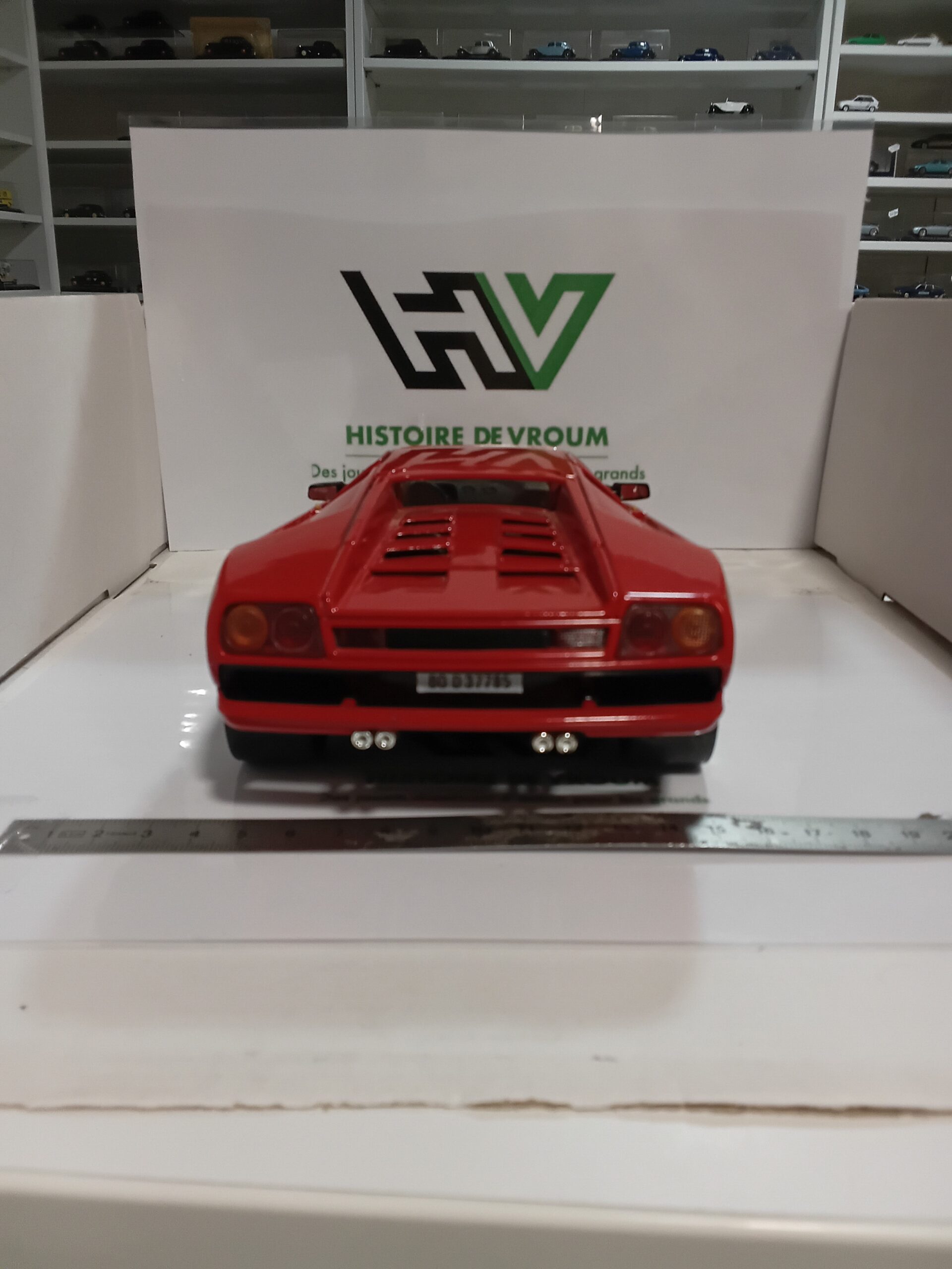 Miniature Lamborghini Diablo 1/18 Polistil – Vendue seule ou avec Boîte Vitrine – Image 5