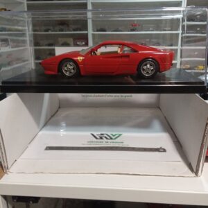 Miniature Ferrari 288 GTO 1/18 Rouge (Rosso Corsa) – Vendue seule ou avec Boîte Vitrine