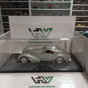 Miniature Bugatti Type 57 Atlantic 1/24 Bburago – Vendue seule ou avec Boîte Vitrine