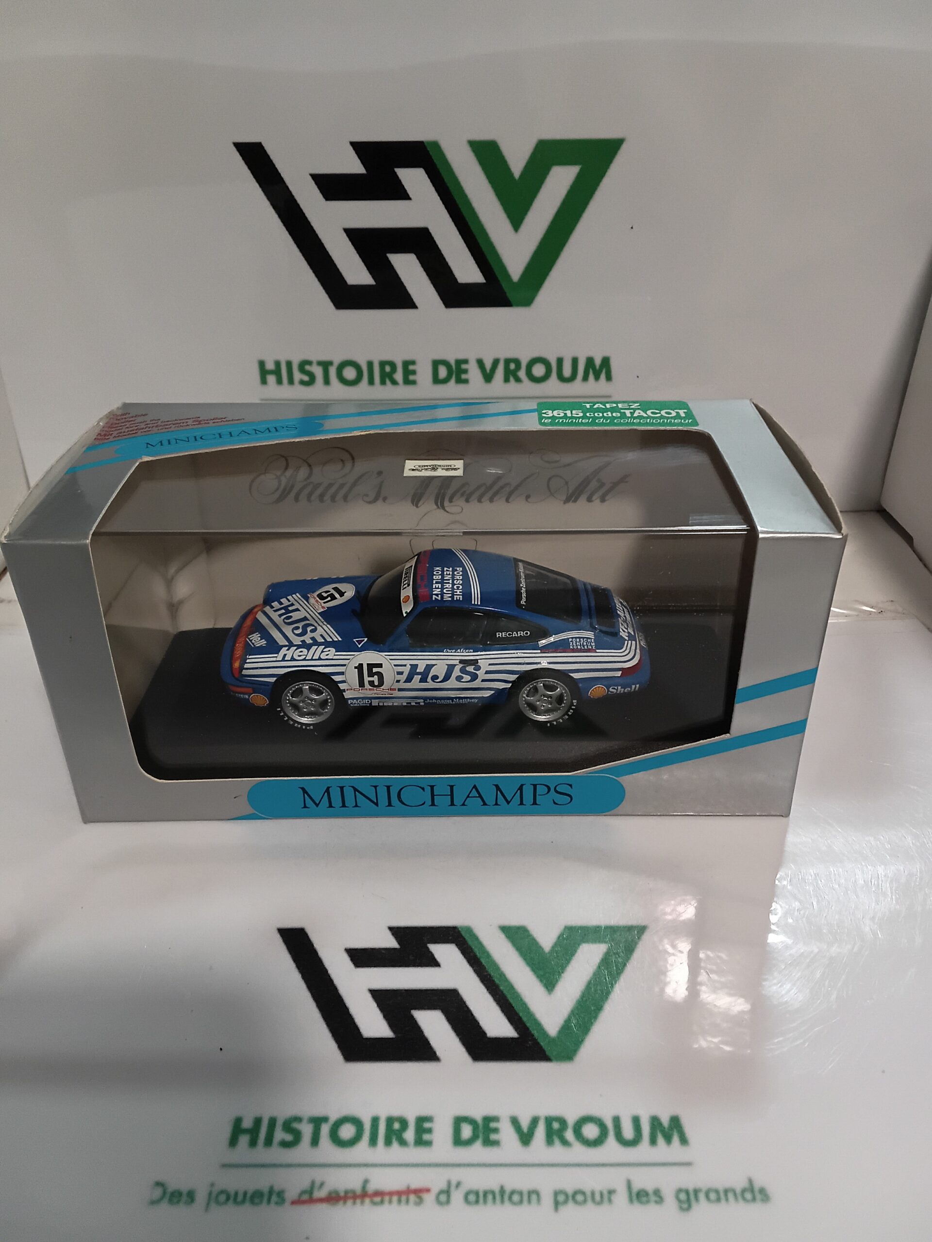 Porsche 911 (964) Carrera Cup 1992 N°15 HJS - Minichamps 1/43