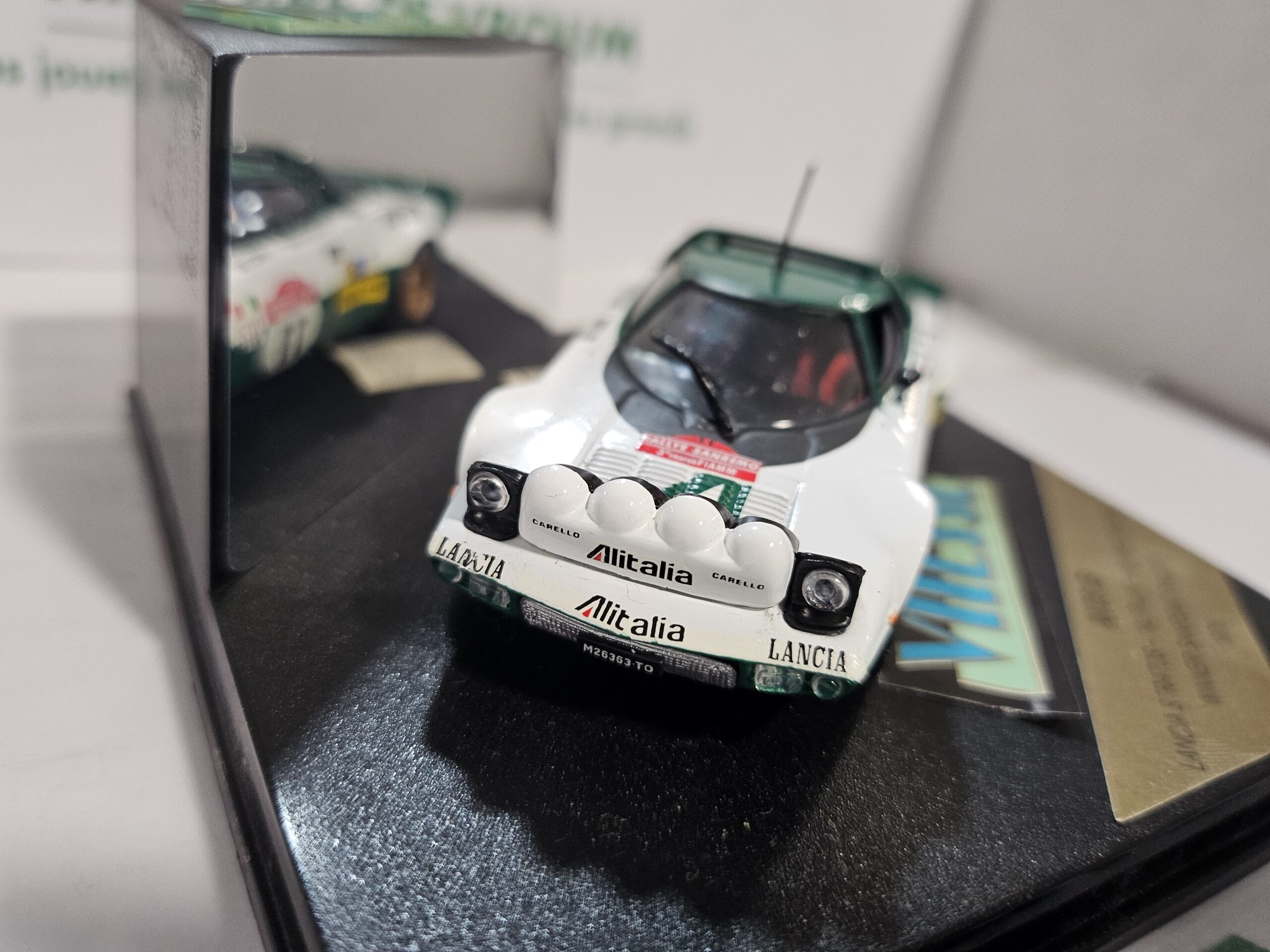 Rare Miniature Vitesse 1/43 - Lancia Stratos Alitalia - Sanremo 1975 - Waldegård - État Neuf – Image 5
