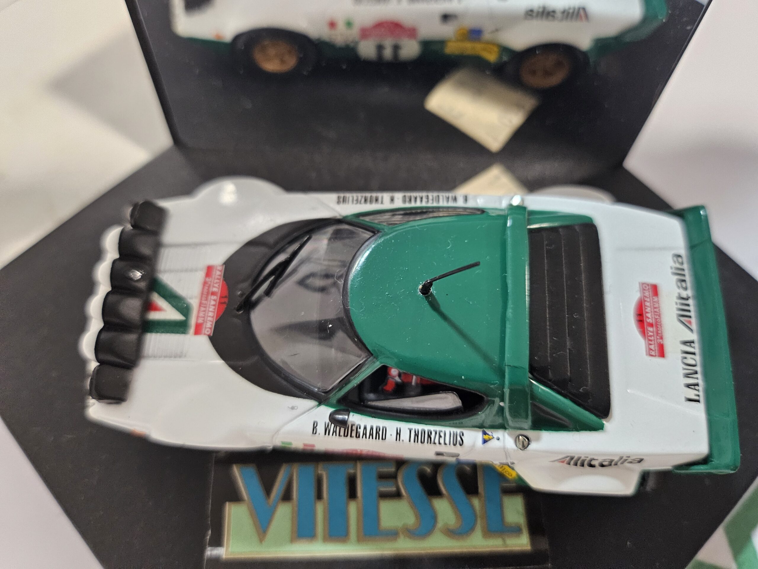 Rare Miniature Vitesse 1/43 - Lancia Stratos Alitalia - Sanremo 1975 - Waldegård - État Neuf – Image 8