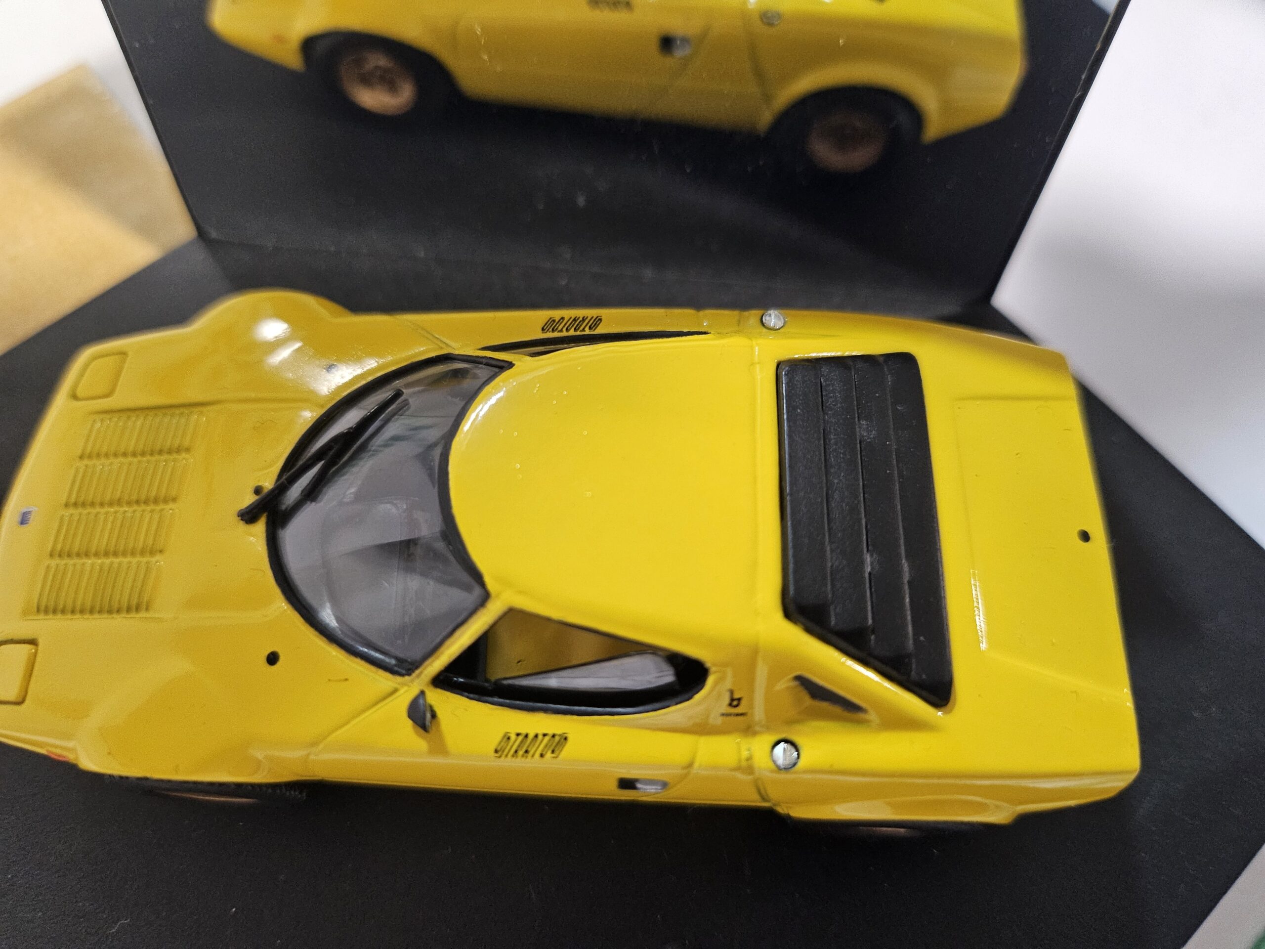 Miniature Vitesse 1/43 - Lancia Stratos Roadcar Giallo Jaune 1974 - État Neuf / Vitrine – Image 8