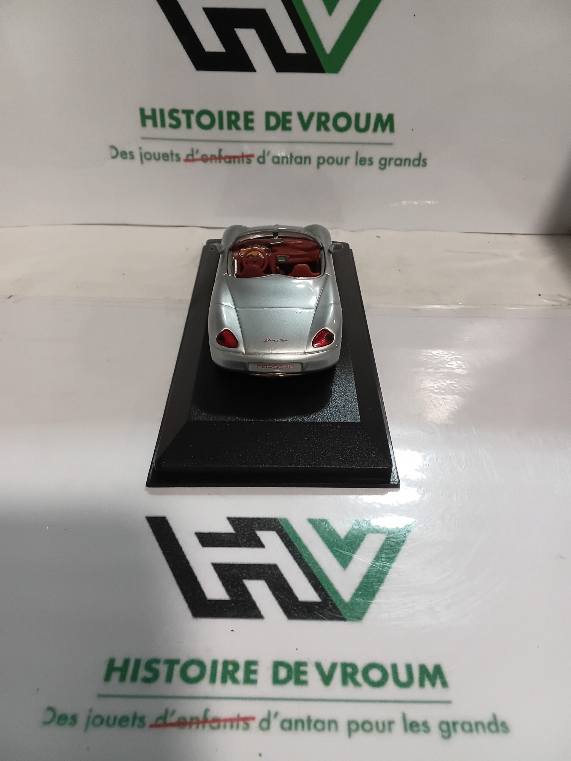 Porsche Boxster Concept Gris - Minichamps 1/43 (Complet) – Image 2
