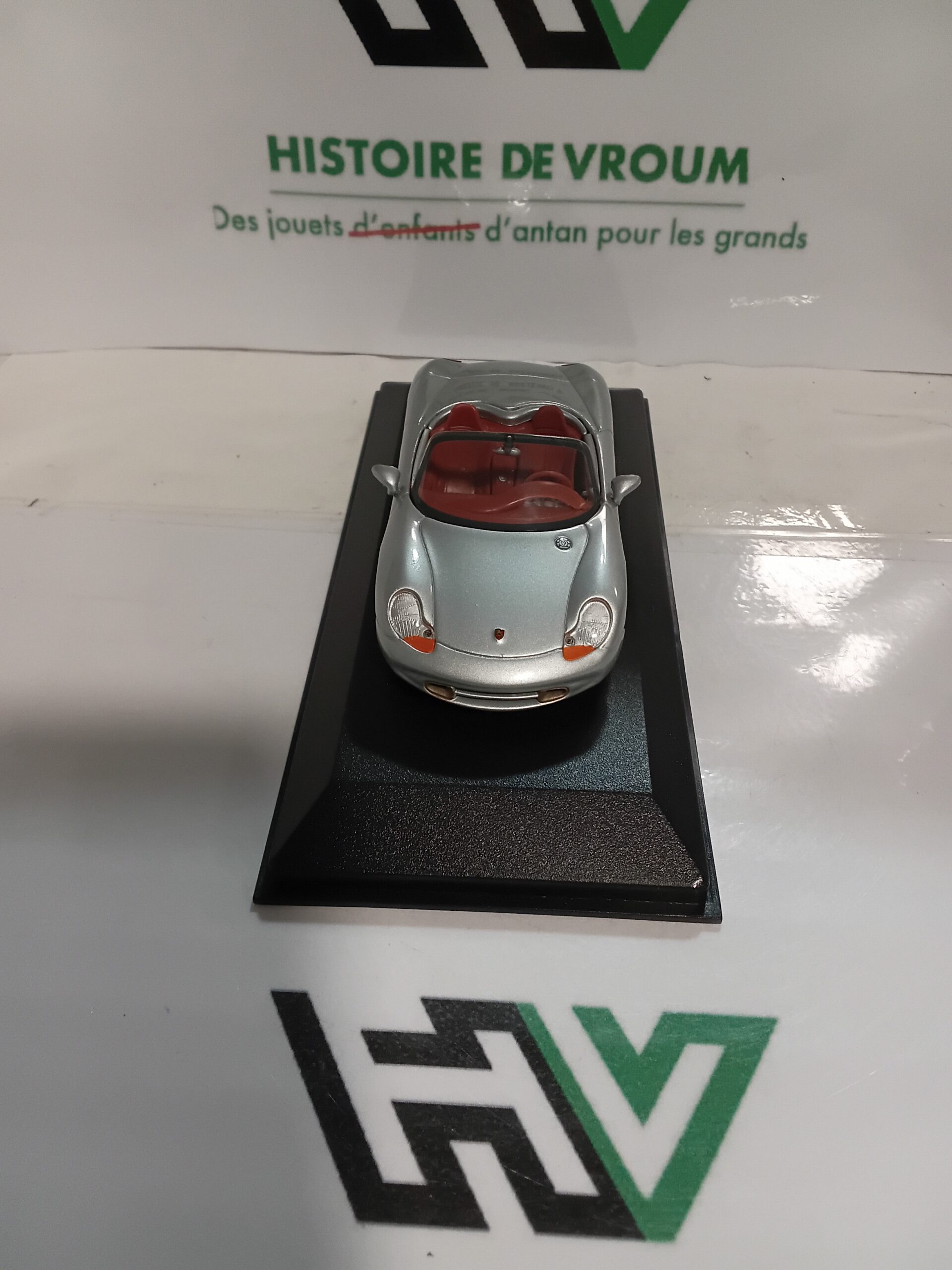 Porsche Boxster Concept Gris - Minichamps 1/43 (Complet) – Image 3