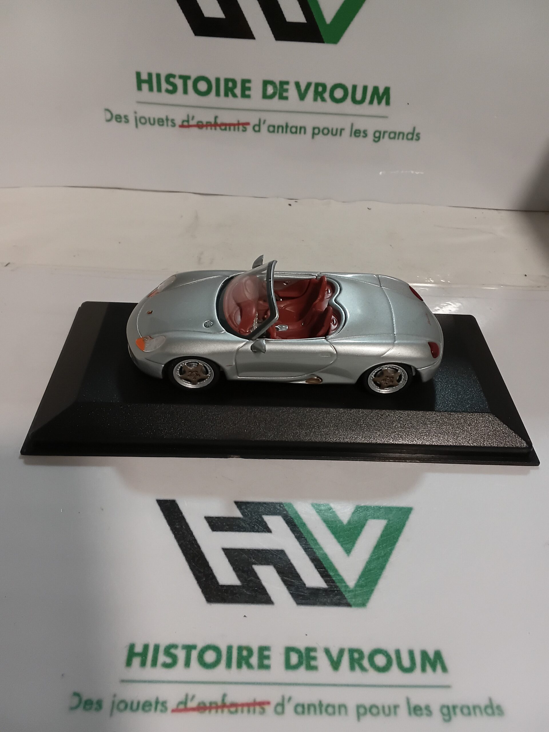 Porsche Boxster Concept Gris - Minichamps 1/43 (Complet) – Image 4