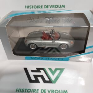 Porsche Boxster Concept Gris - Minichamps 1/43 (Complet)