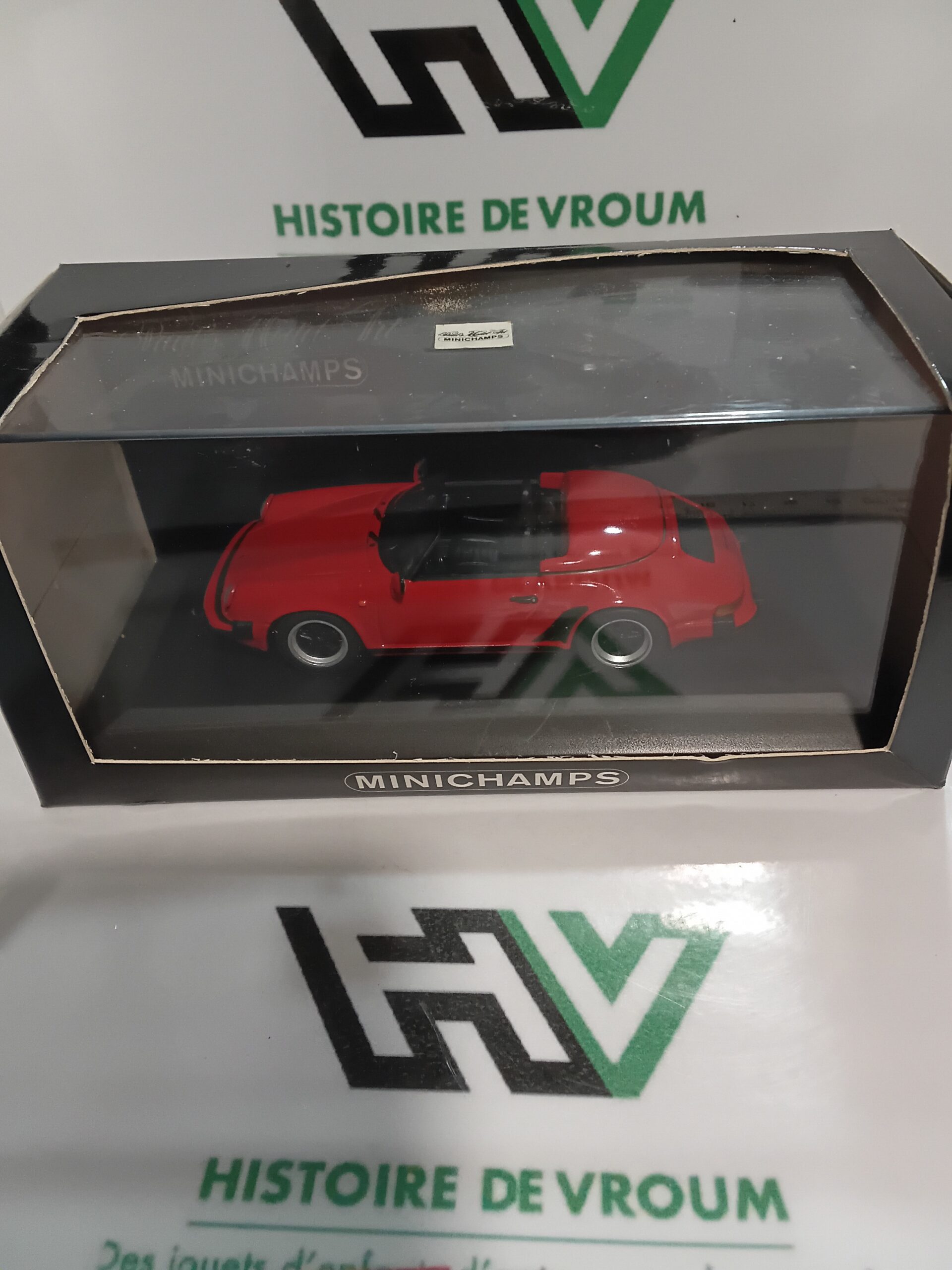 Porsche 911 Speedster 1988 Rouge - Minichamps 1/43