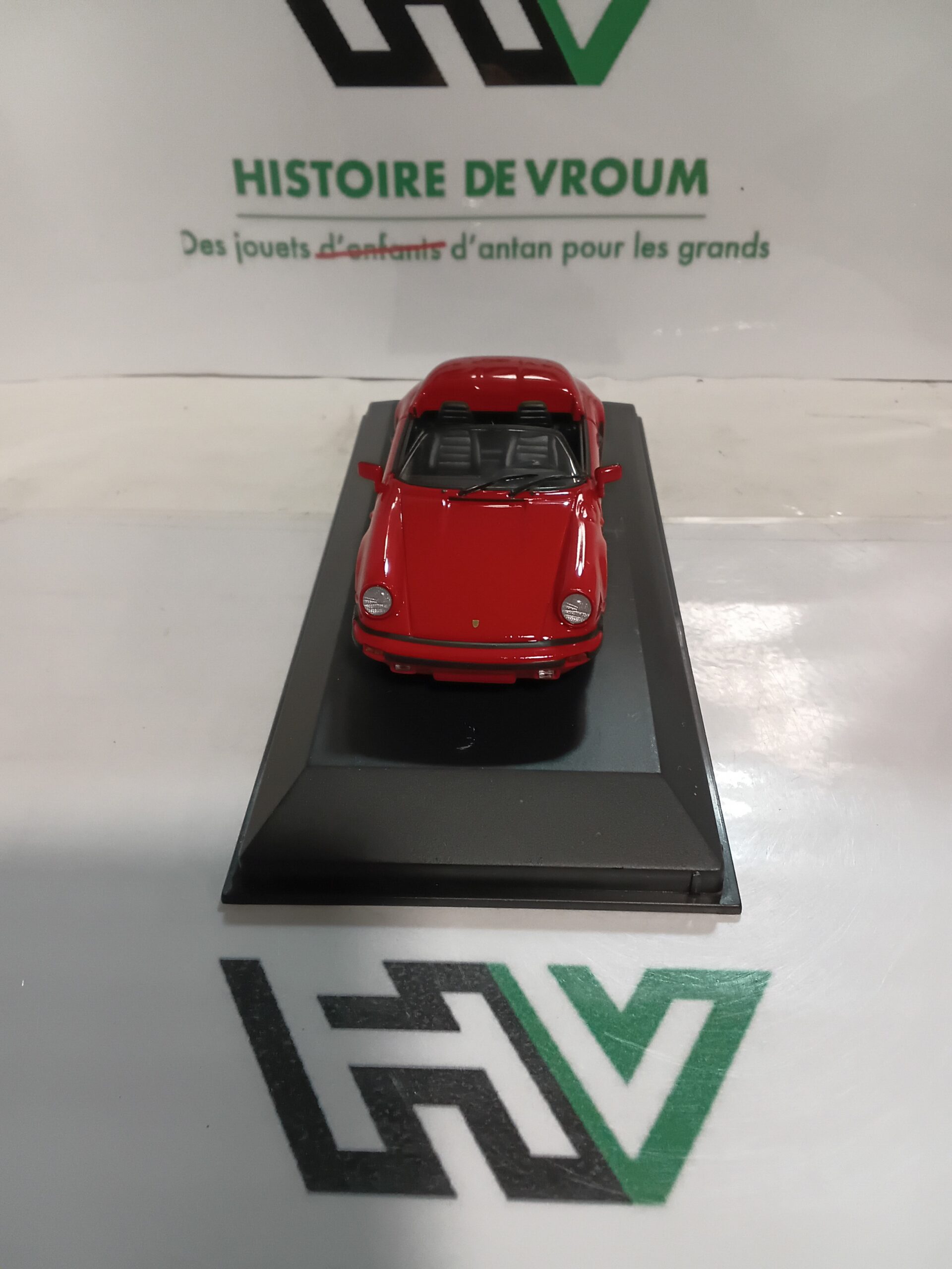 Porsche 911 Speedster 1988 Rouge - Minichamps 1/43 – Image 5