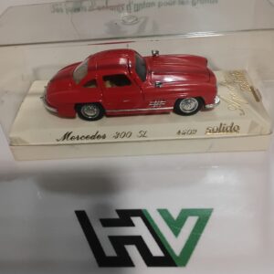 Mercedes 300 SL Gullwing Rouge - Solido "Âge d’Or" (Réf. 4502) 1/43