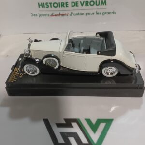 Rolls Royce Cabriolet Blanc et Noir - Solido "Âge d’Or" (Réf. 4077) 1/43