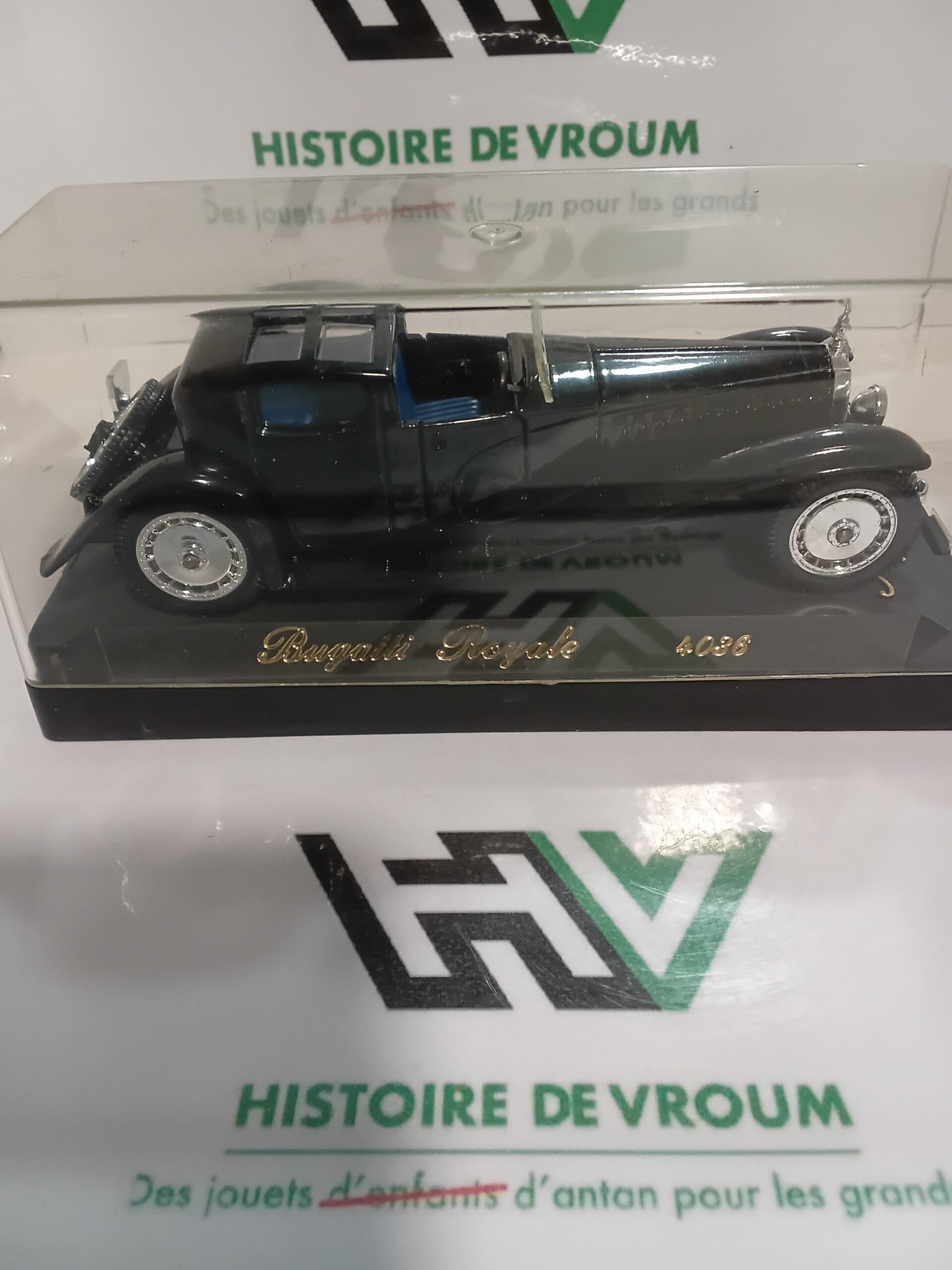 Bugatti Royale Coupe Napoléon Noire - Solido "Âge d’Or" (Réf. 4036) 1/43