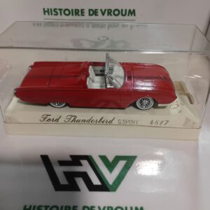 Ford Thunderbird G.Sport Rouge - Solido "Âge d’Or" (Réf. 4517) 1/43