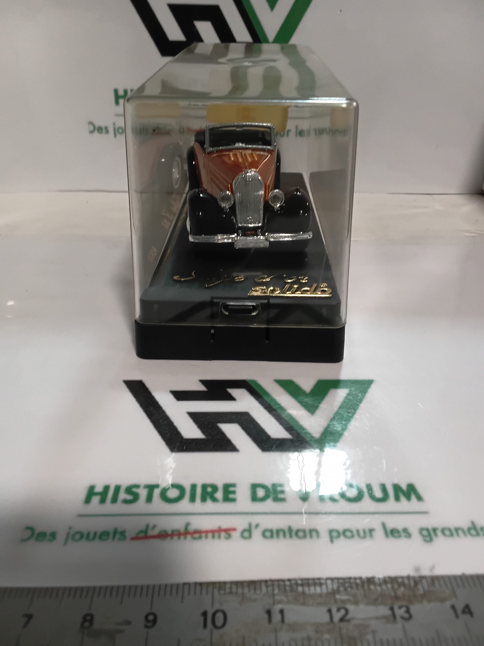Talbot T23 Cabriolet Cuivre et Noir - Solido "Âge d’Or" (Réf. 4003 / 403) 1/43 – Image 3