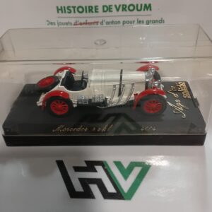 Mercedes SSKL Blanche et Rouge - Solido "Âge d’Or" (Réf. 4004) 1/43