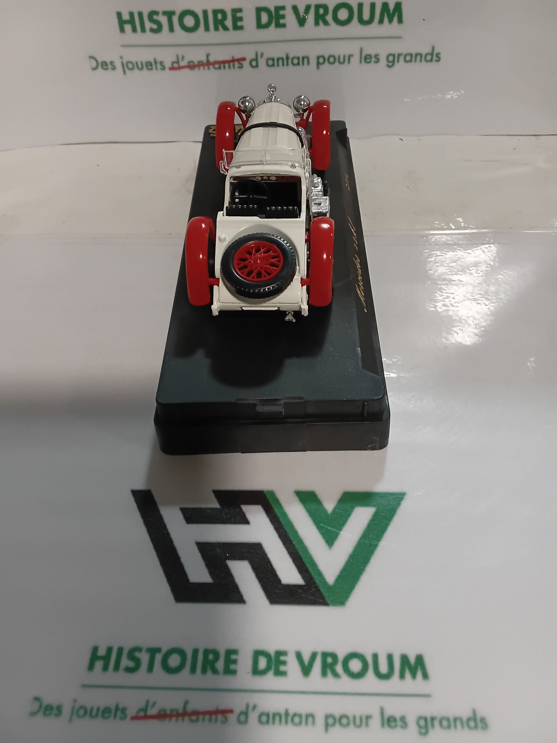 Mercedes SSKL Blanche et Rouge - Solido "Âge d’Or" (Réf. 4004) 1/43 – Image 2