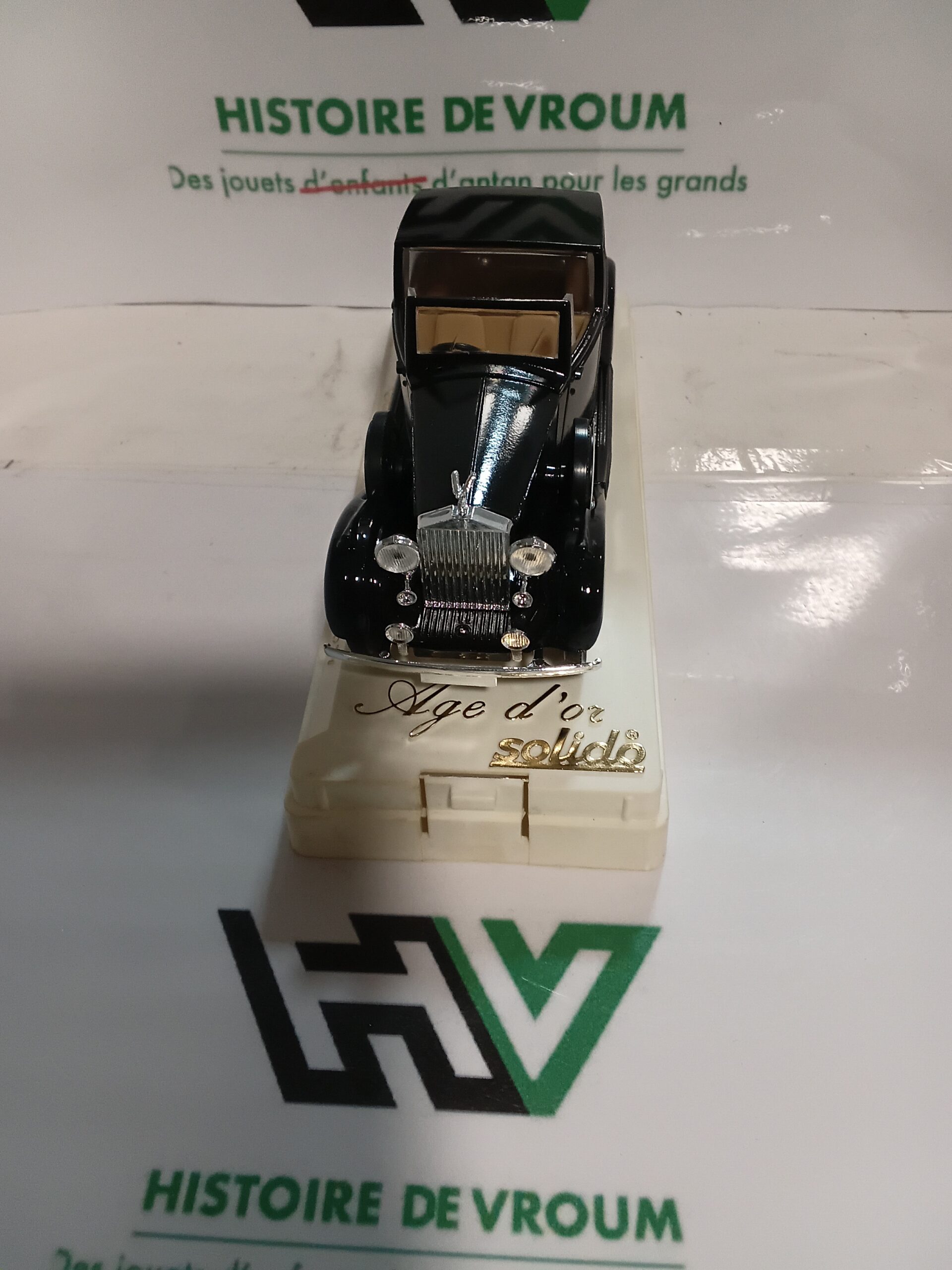 Rolls Royce Coupé Noire - Solido "Âge d’Or" (Réf. 4071) 1/43 – Image 3