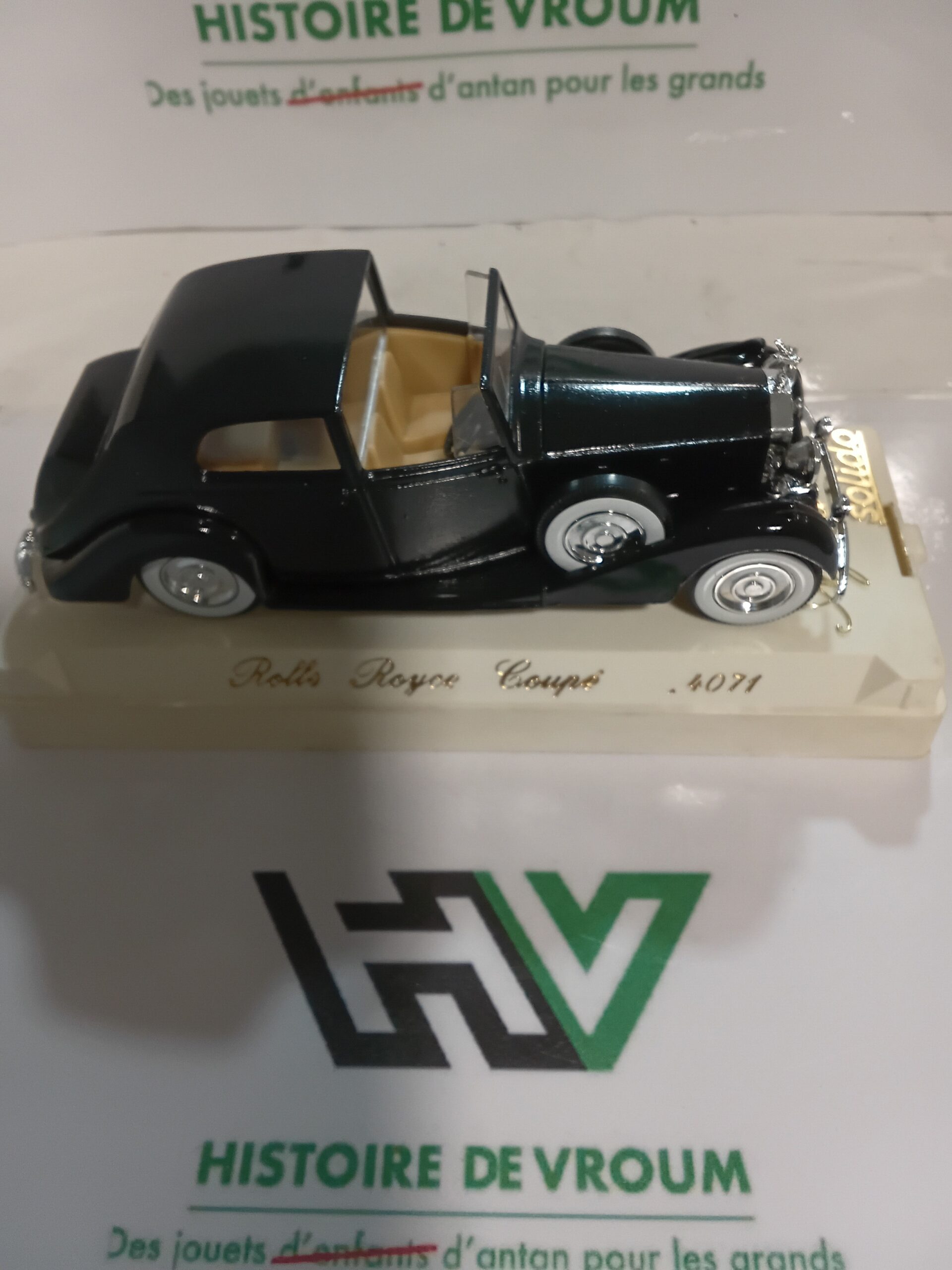 Rolls Royce Coupé Noire - Solido "Âge d’Or" (Réf. 4071) 1/43 – Image 2