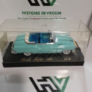 Buick Super 1950 Cabriolet Bleu Lagon - Solido "Âge d’Or" (Réf. 4512) 1/43