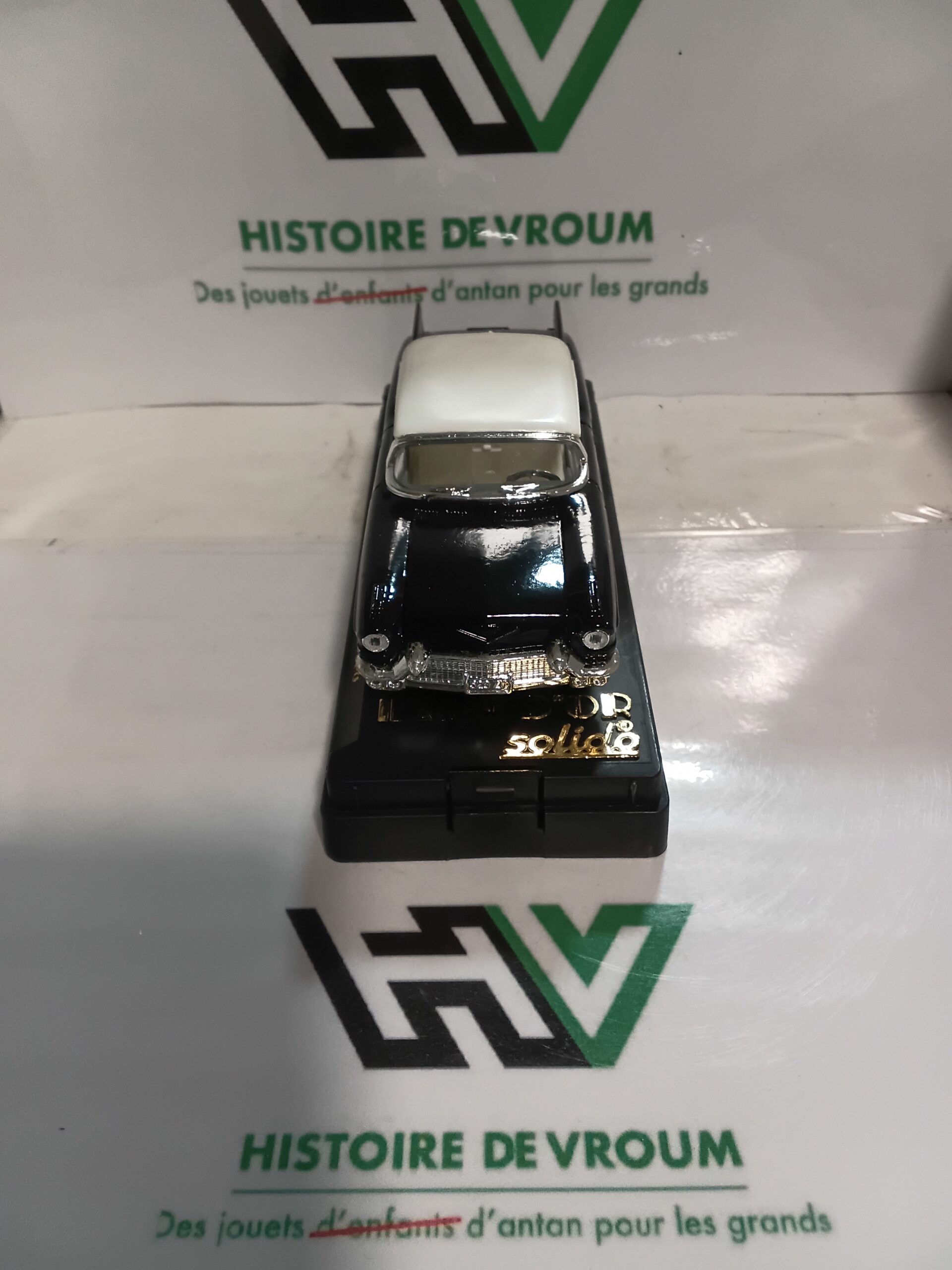 Cadillac Eldorado Seville Noire et Blanche - Solido "Âge d’Or" (Réf. 4520) 1/43 – Image 3