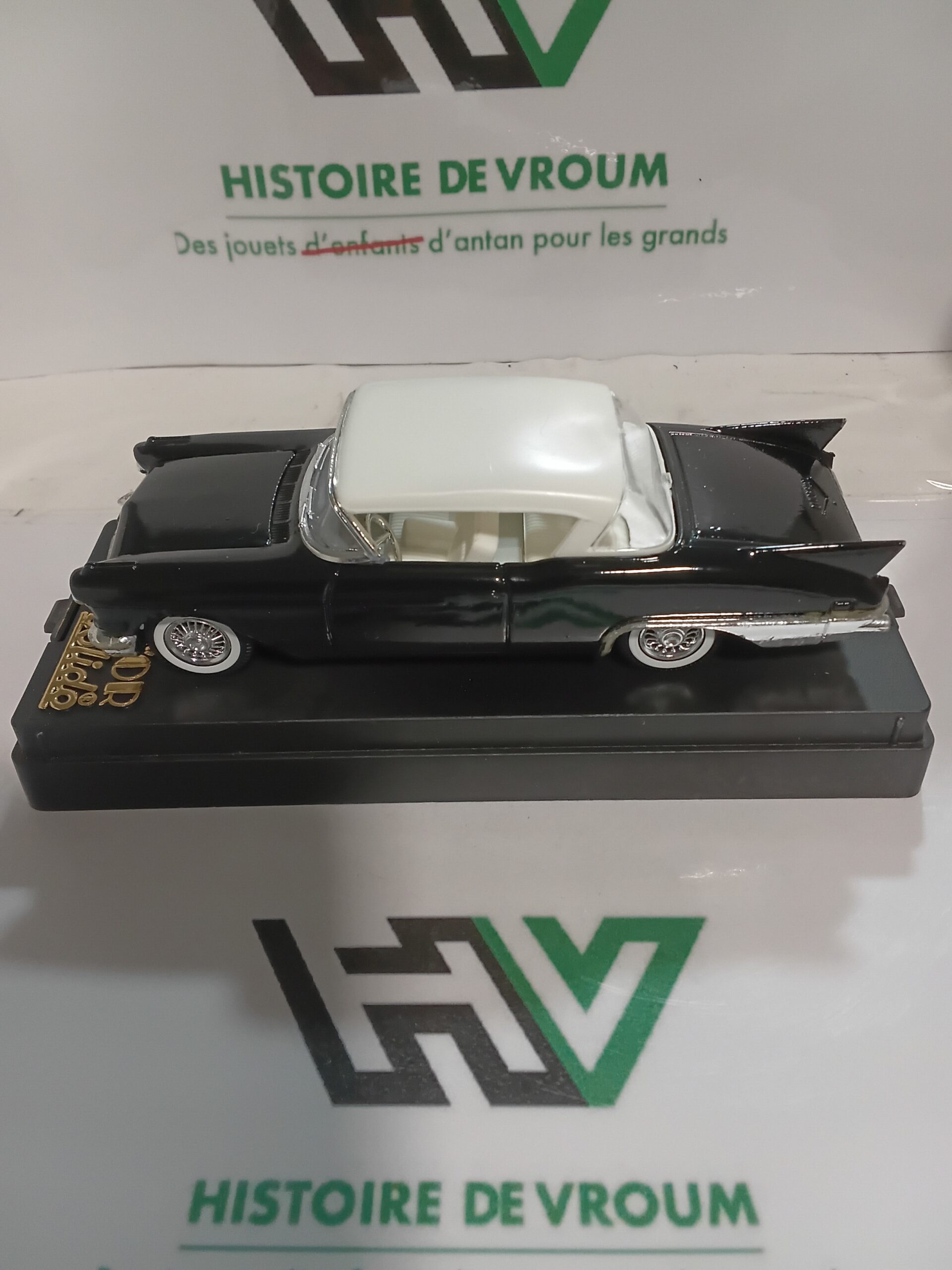Cadillac Eldorado Seville Noire et Blanche - Solido "Âge d’Or" (Réf. 4520) 1/43 – Image 4