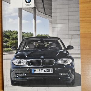 Notice d'utilisation d'origine BMW Série 1 (Manuel de bord E81 / E87)