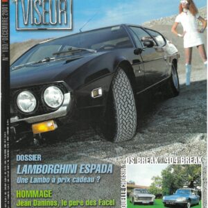 Magazine Rétroviseur n° 160 (Décembre 2001) – Lamborghini Espada / DS & 404 Break