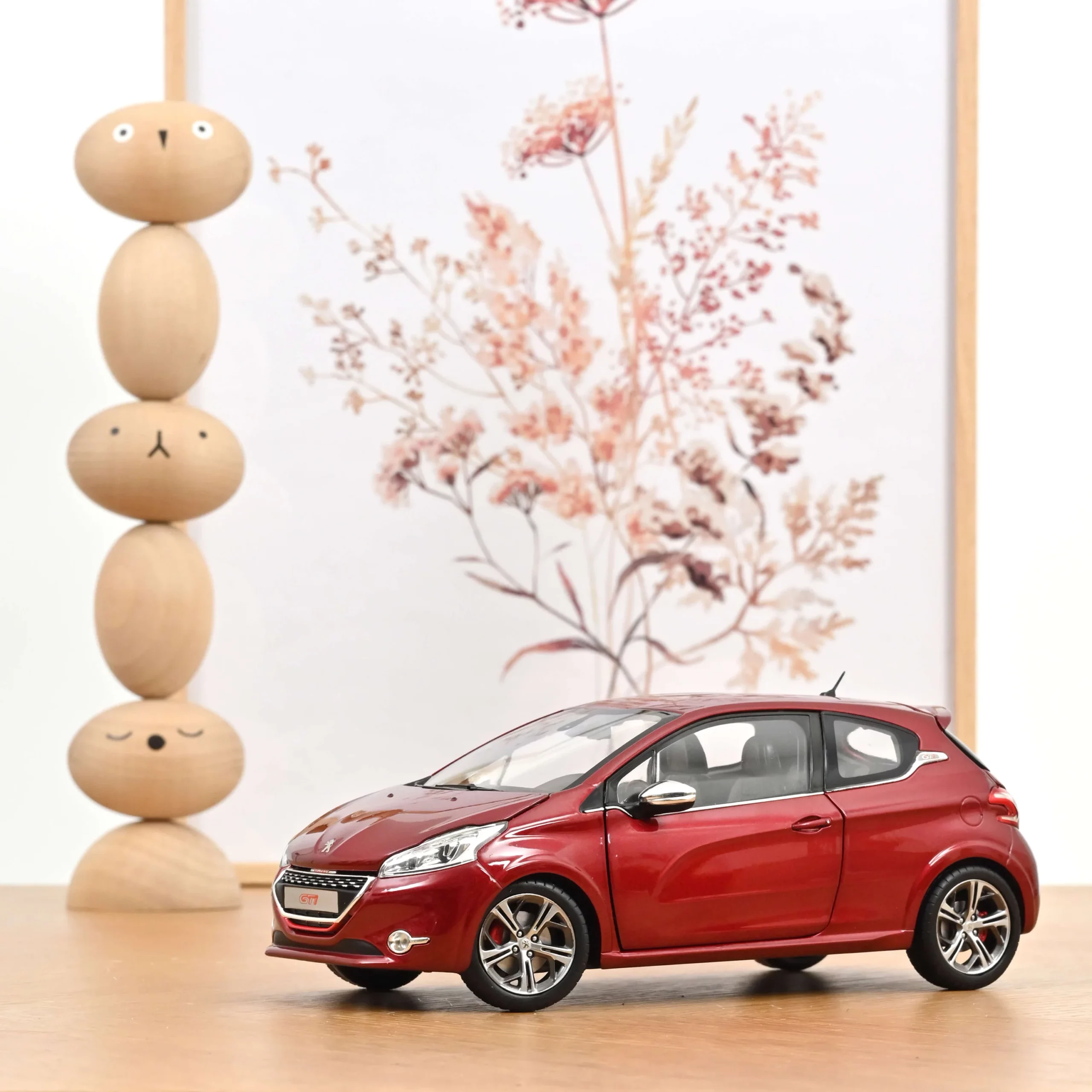 Peugeot 208 GTi 2013 Rouge Rubis 1/18 Ref : 184700 – Image 2