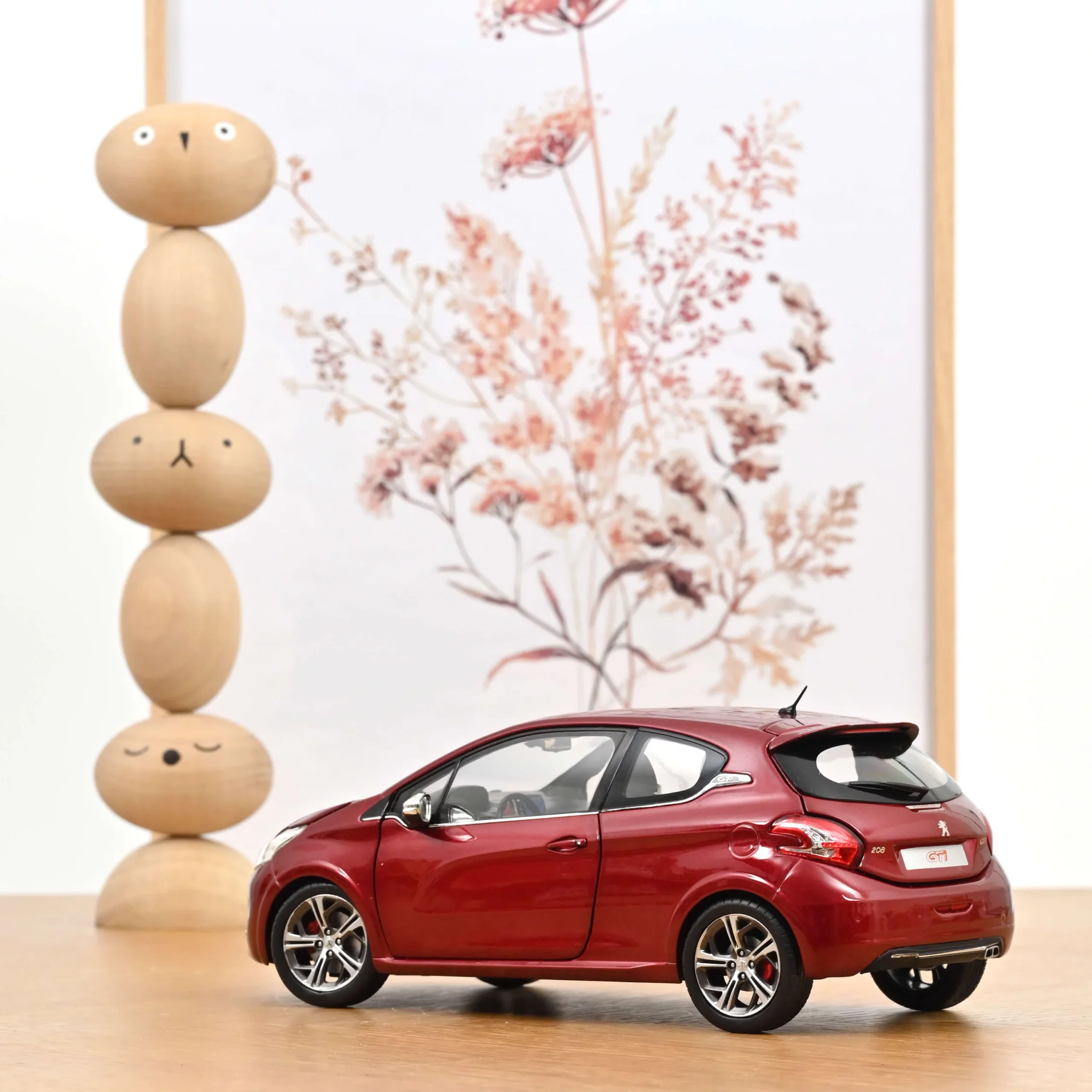Peugeot 208 GTi 2013 Rouge Rubis 1/18 Ref : 184700 – Image 4
