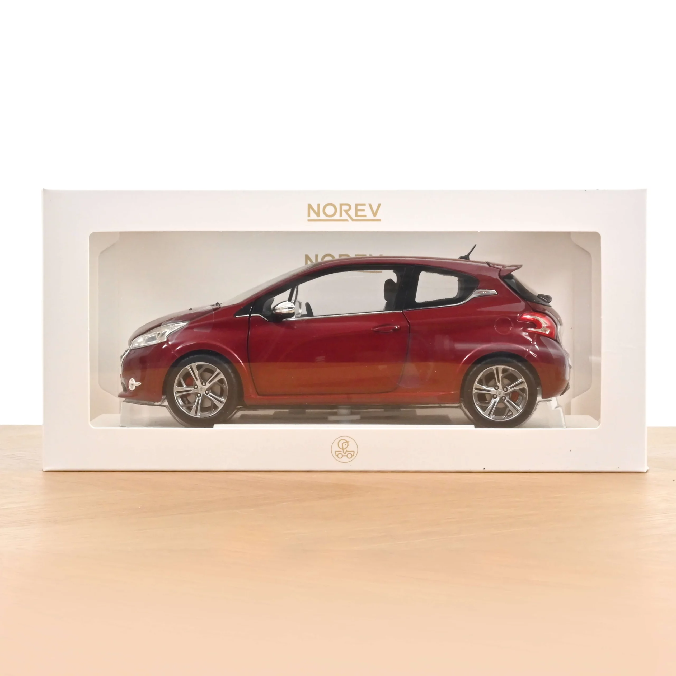 Peugeot 208 GTi 2013 Rouge Rubis 1/18 Ref : 184700