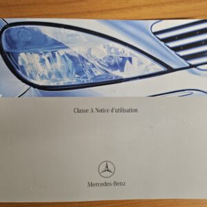 Notice / Manuel d’utilisation d’origine Mercedes-Benz Classe A