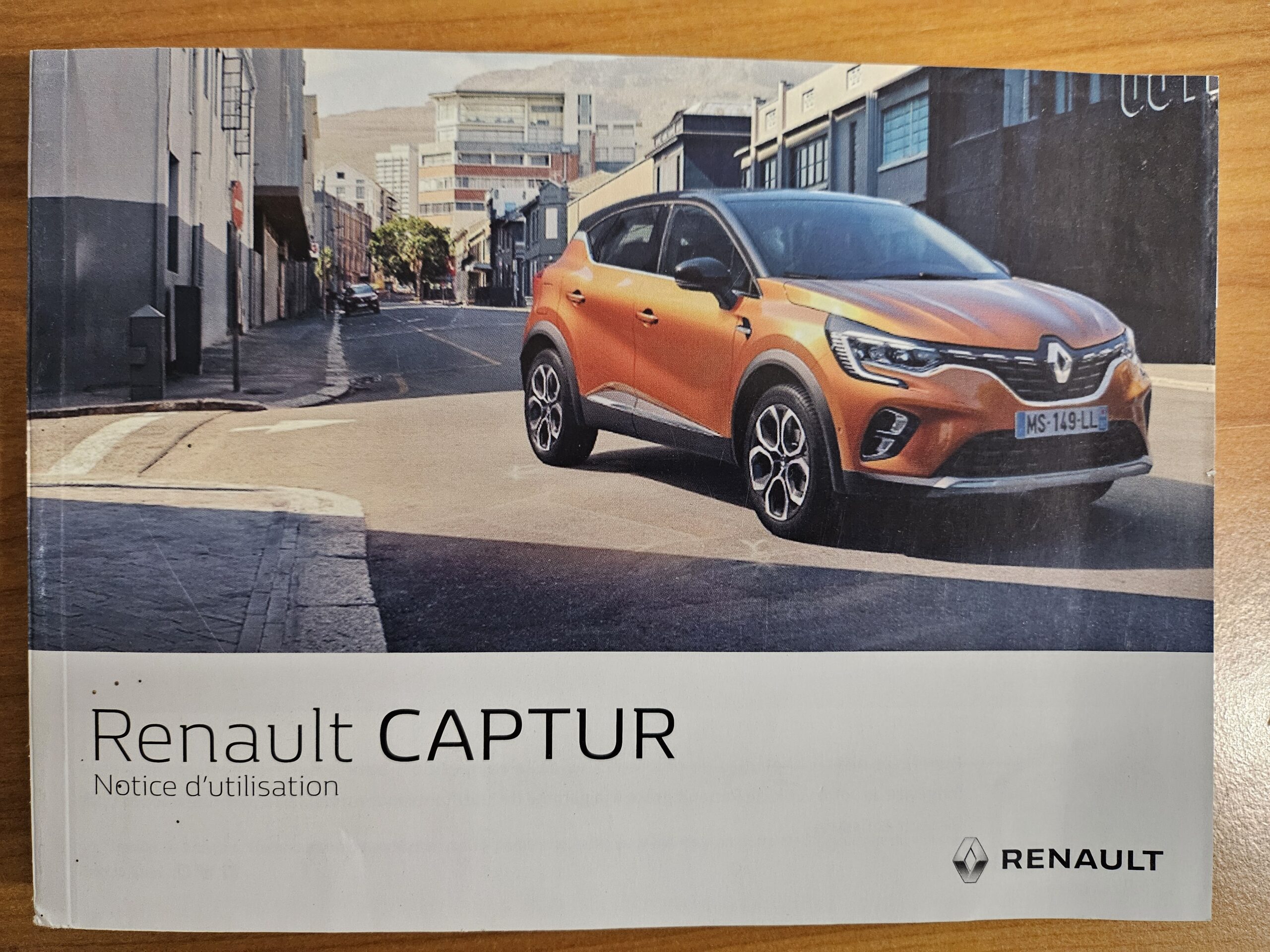 Notice / Manuel d’utilisation d’origine Renault Captur